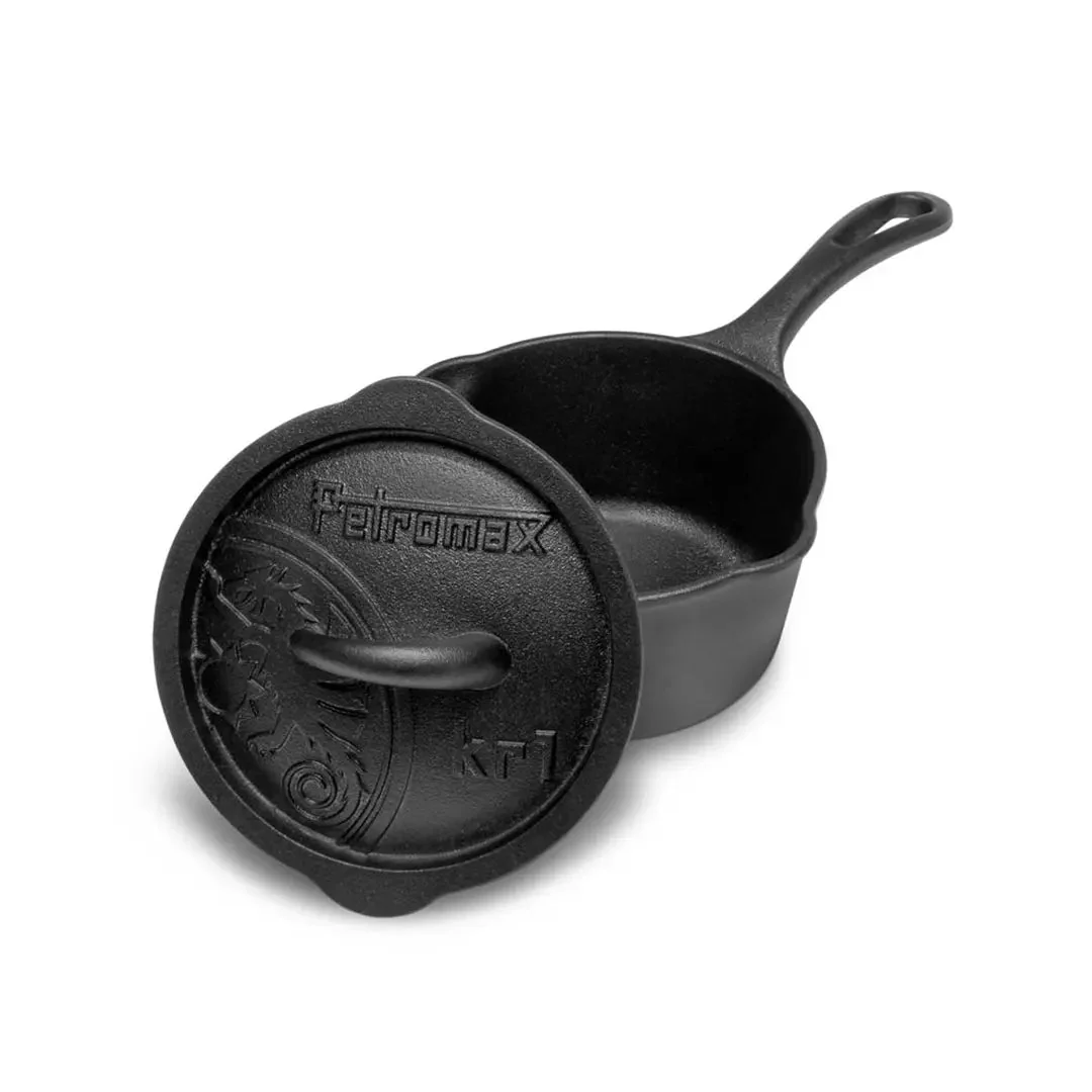 Cast Iron Saucepan with Lid 2L - Image 3