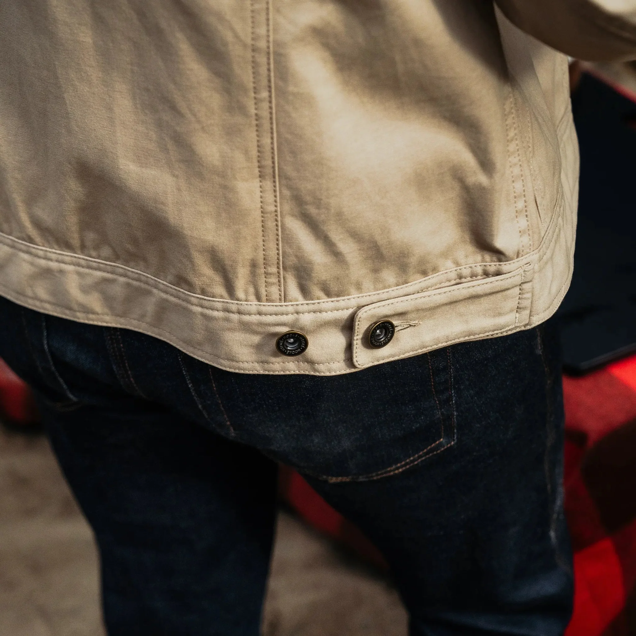 W's Light Trucker Work Jacket - Image 6