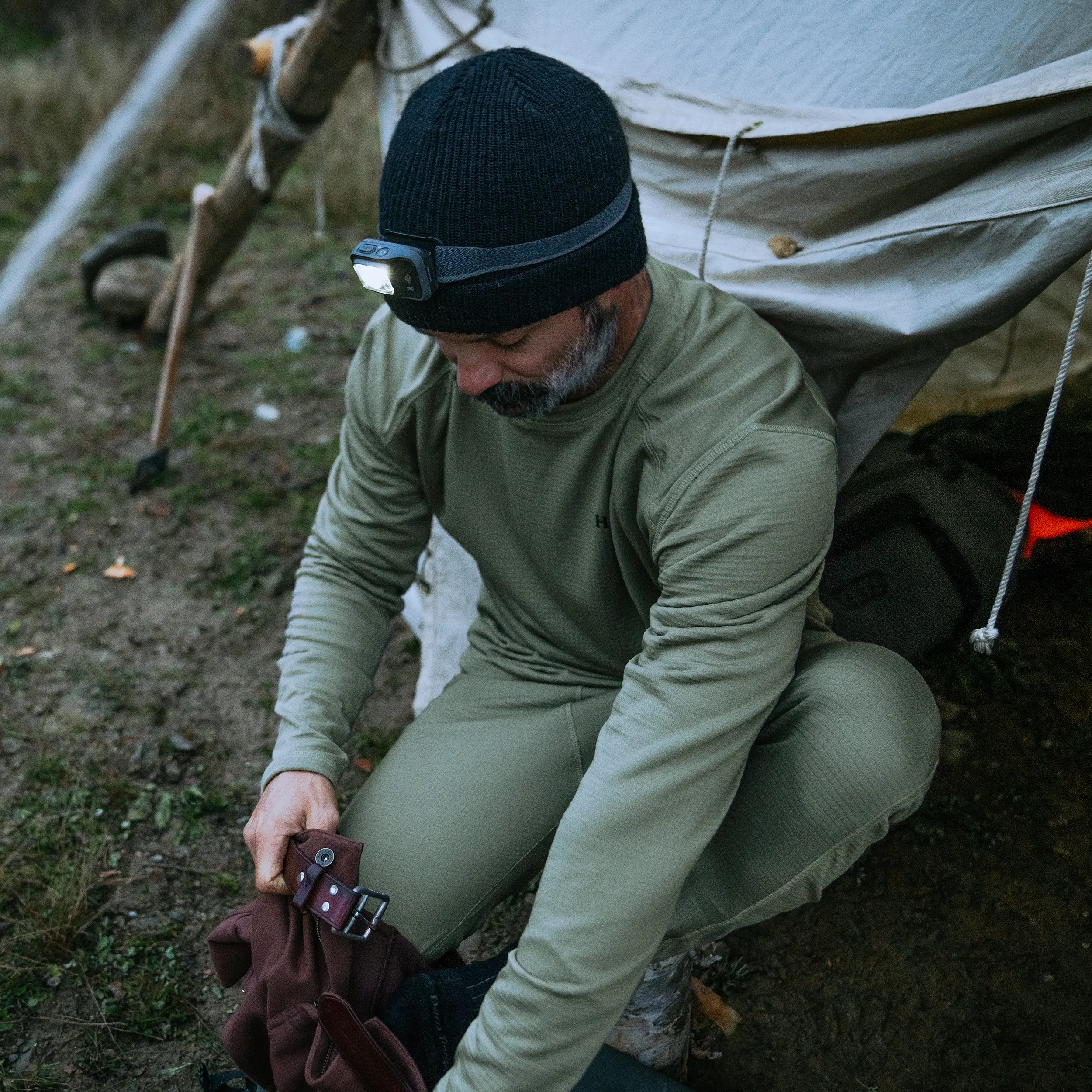 M's Grid Base Layer Crewneck - Image 9