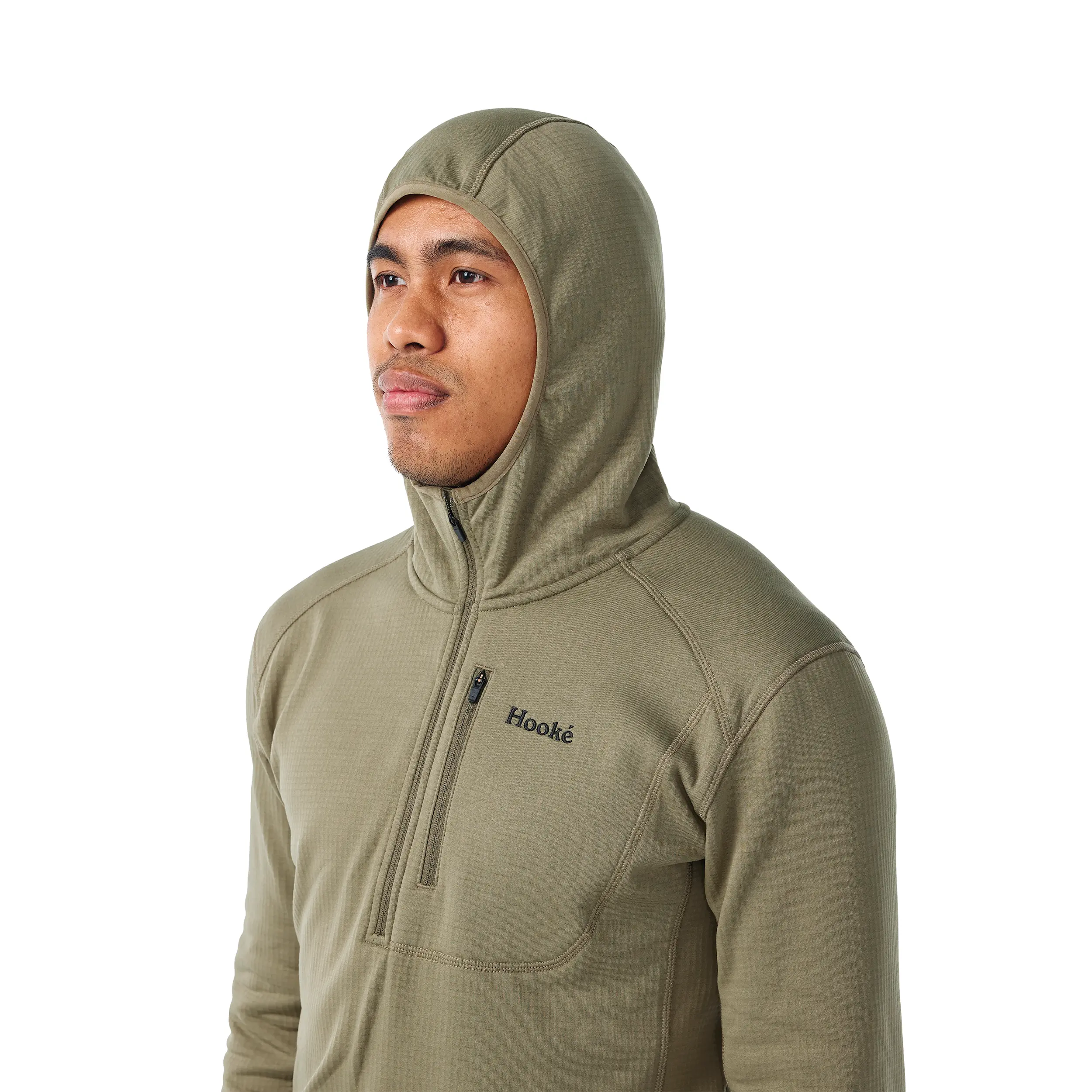 M's Grid Base Layer Hoodie - Image 10