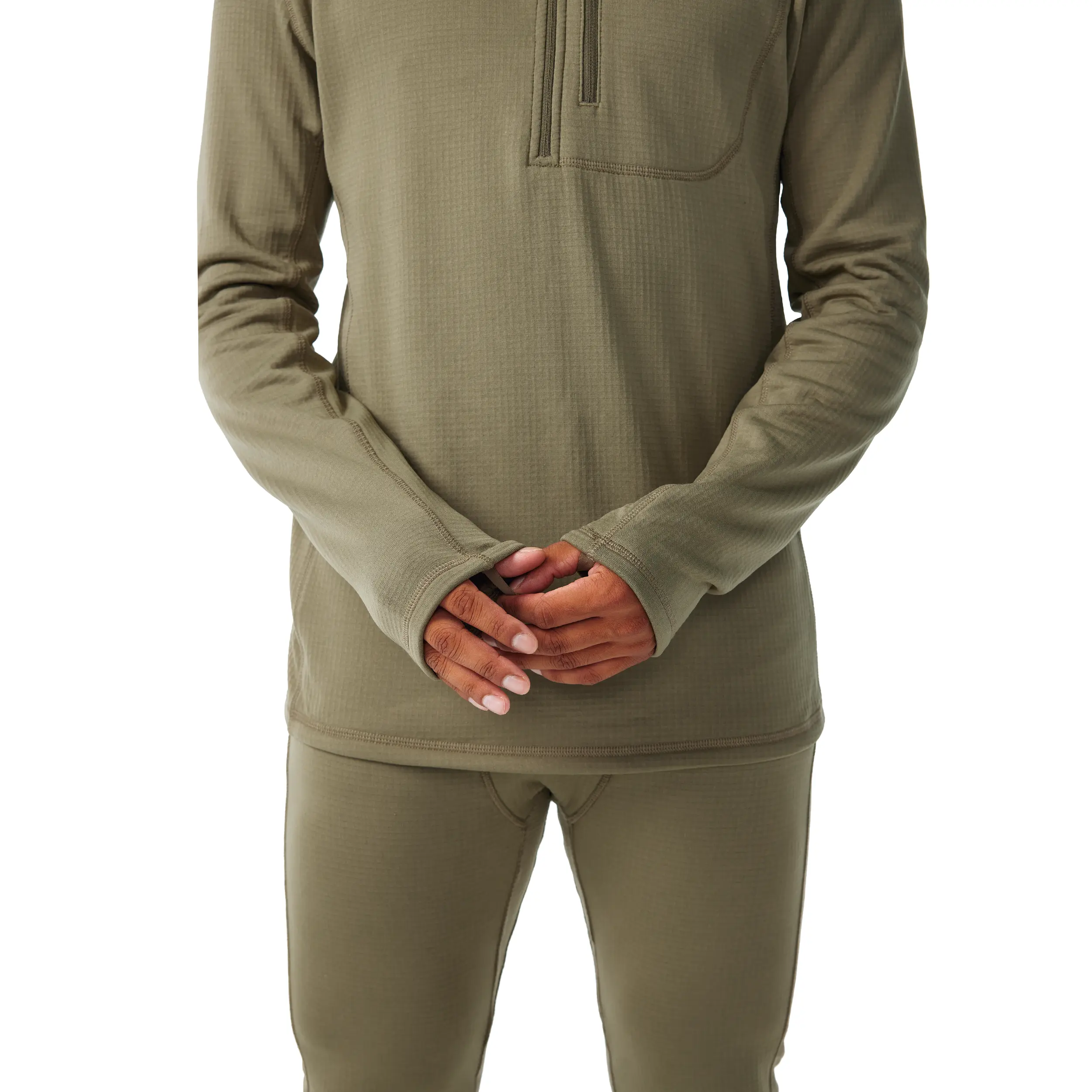 M's Grid Base Layer Hoodie - Image 9