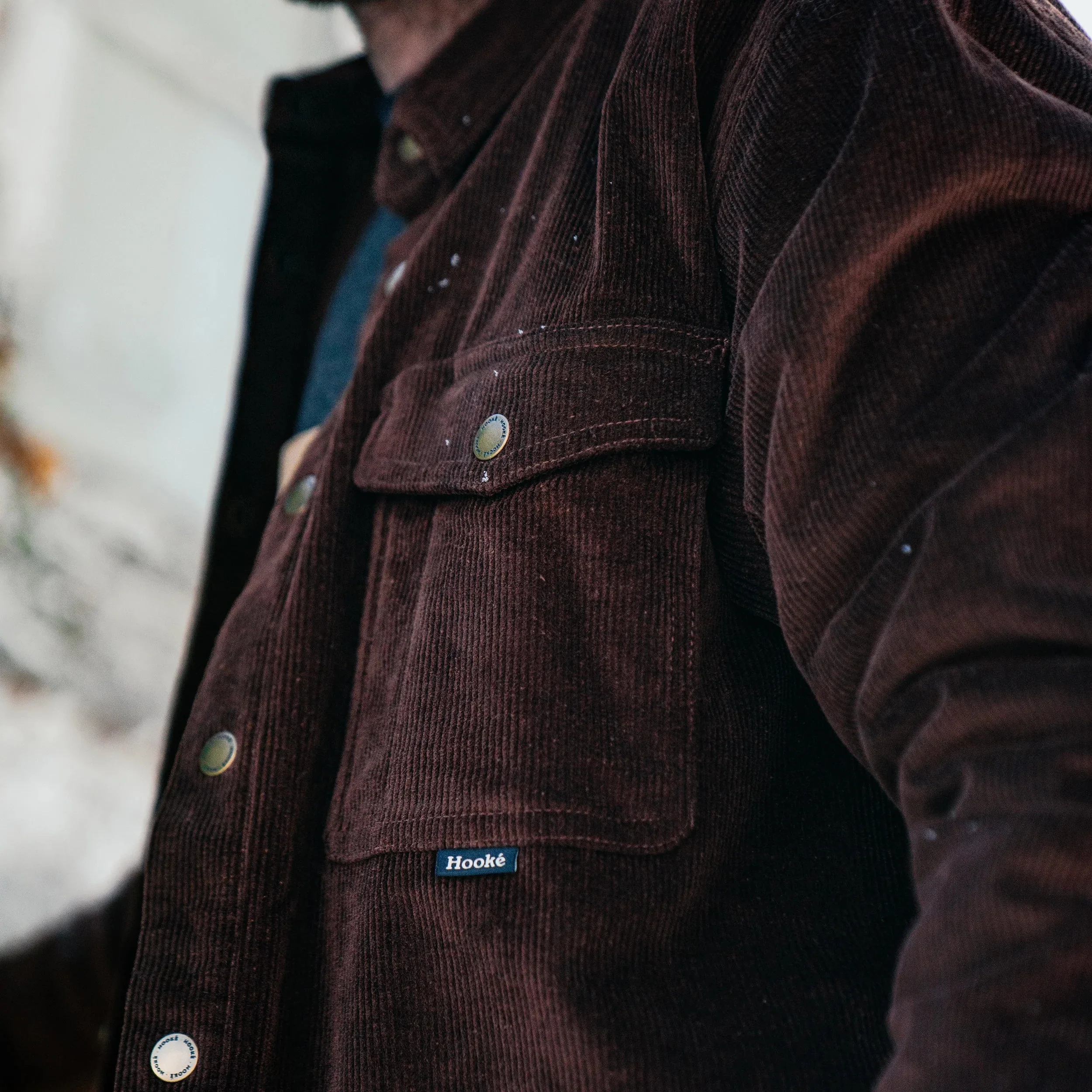 M's Corduroy Overshirt - Image 7