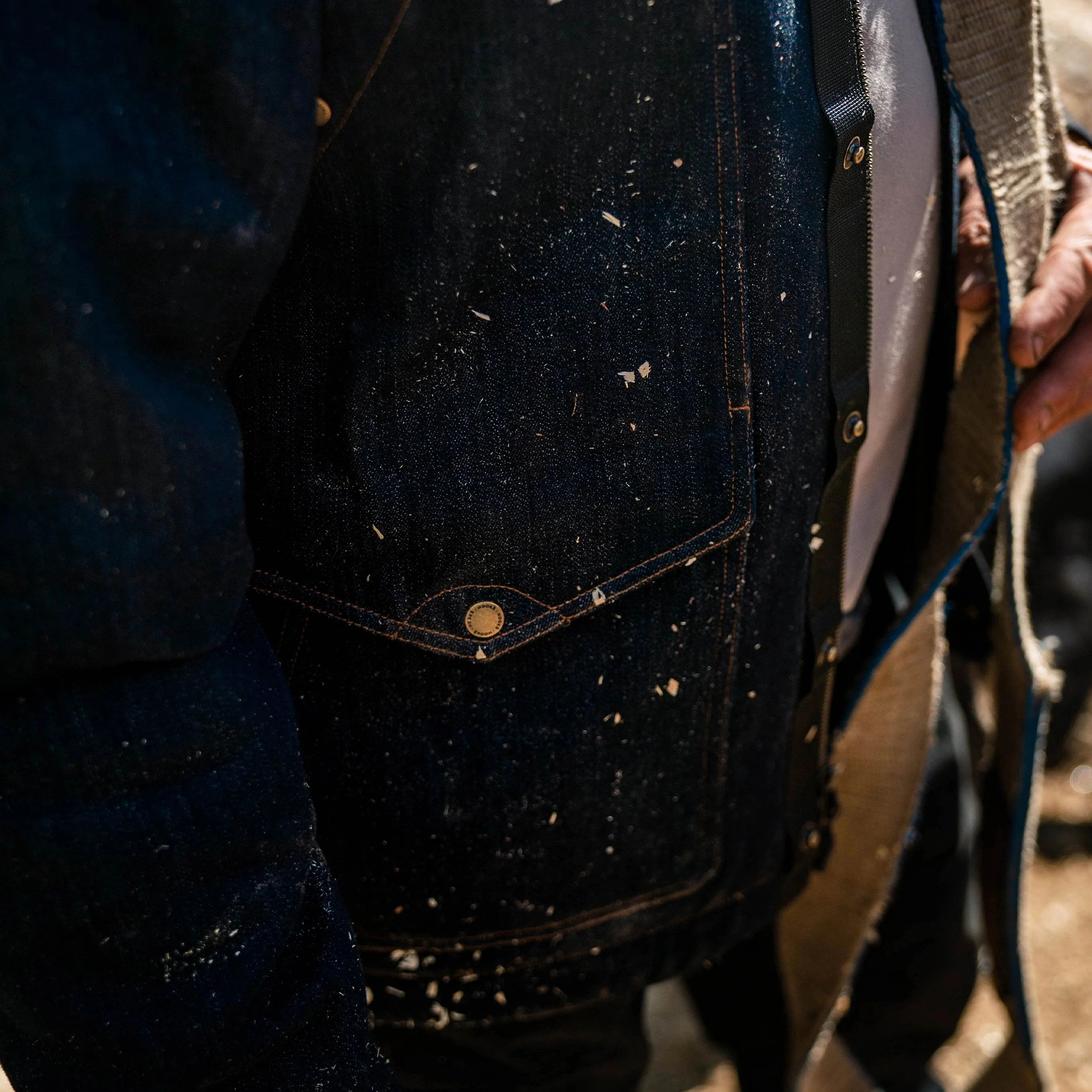 M's Ranger Denim Canadian Work Jacket - Image 8