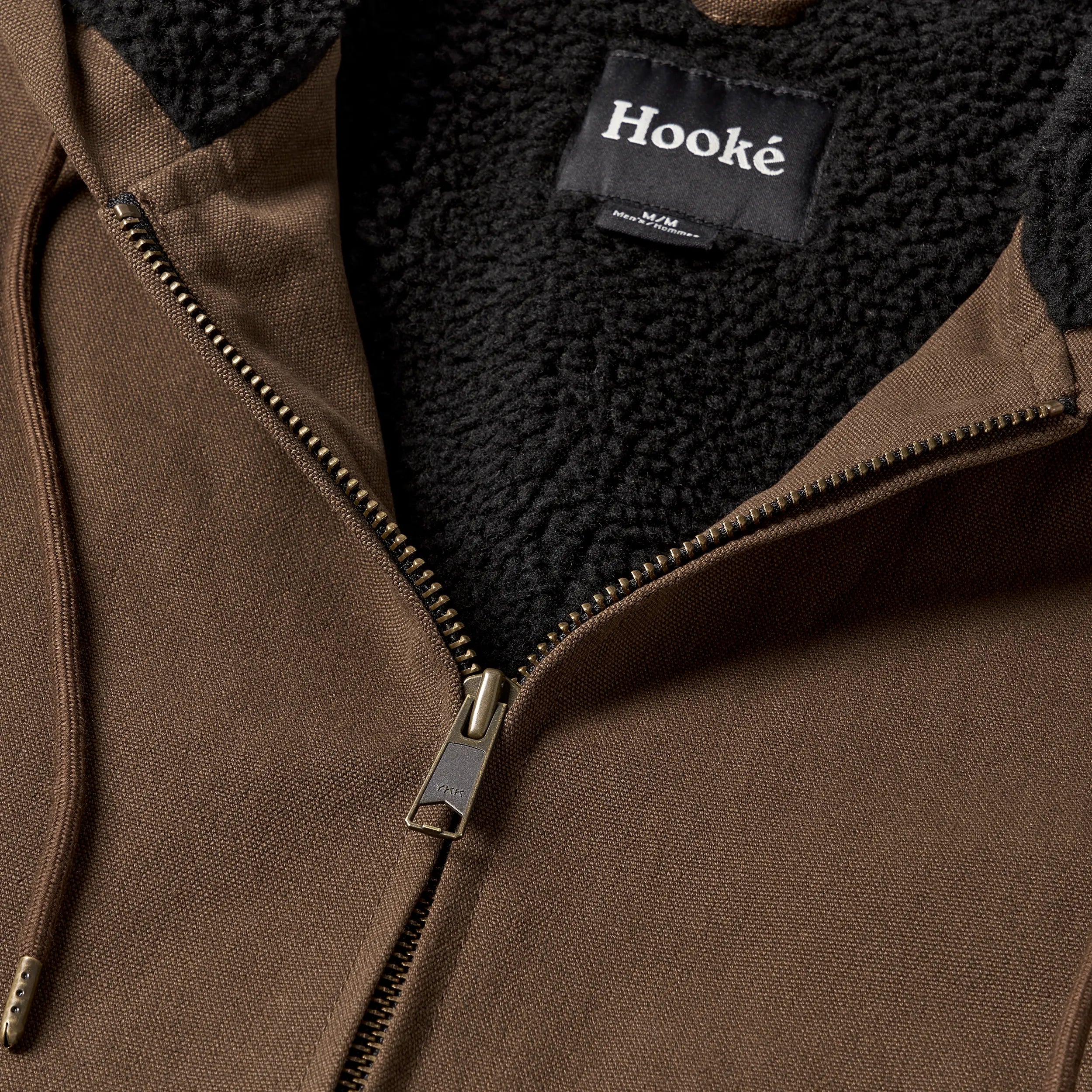 M's Hooded Pile Work Jacket - Image 4