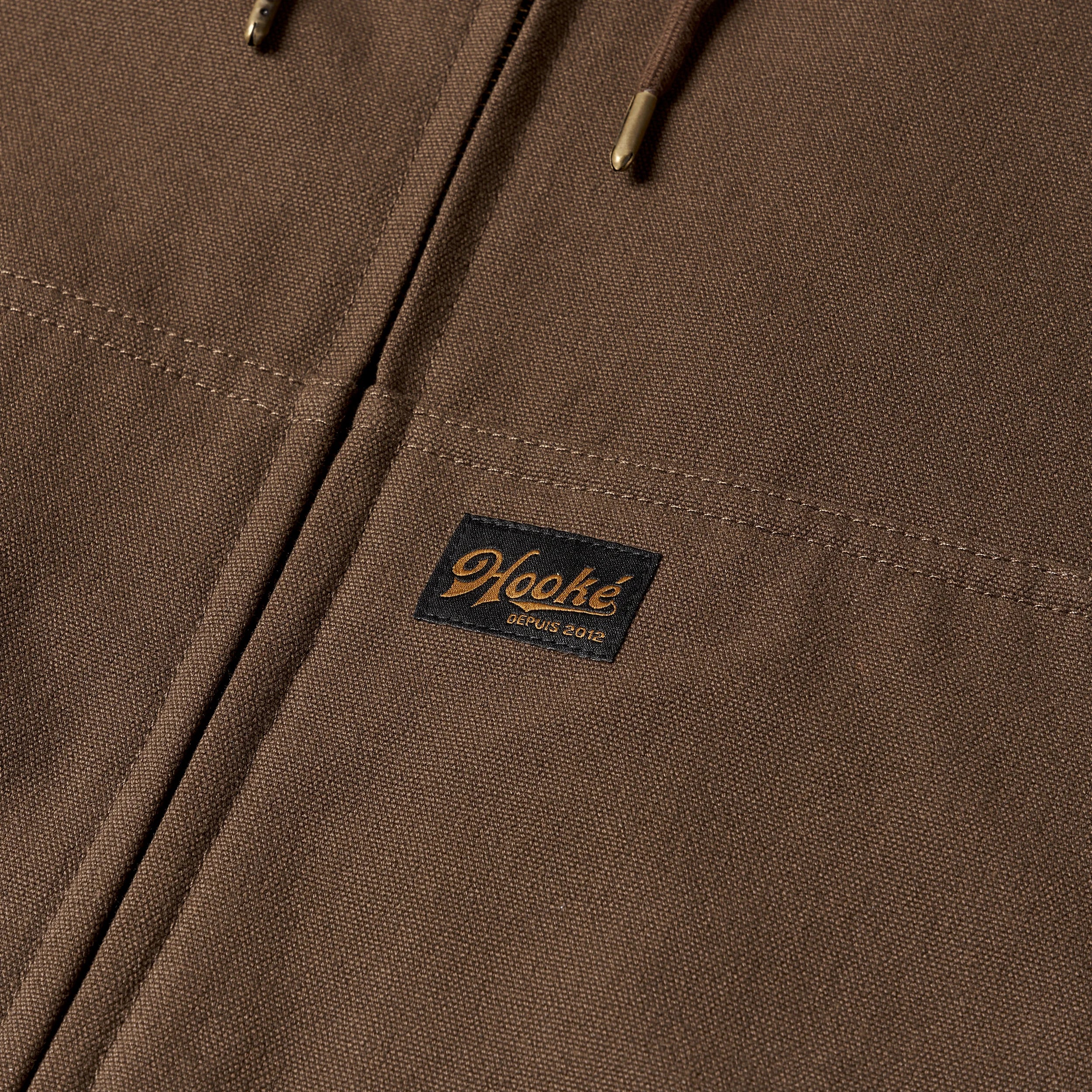 M's Hooded Pile Work Jacket - Image 6