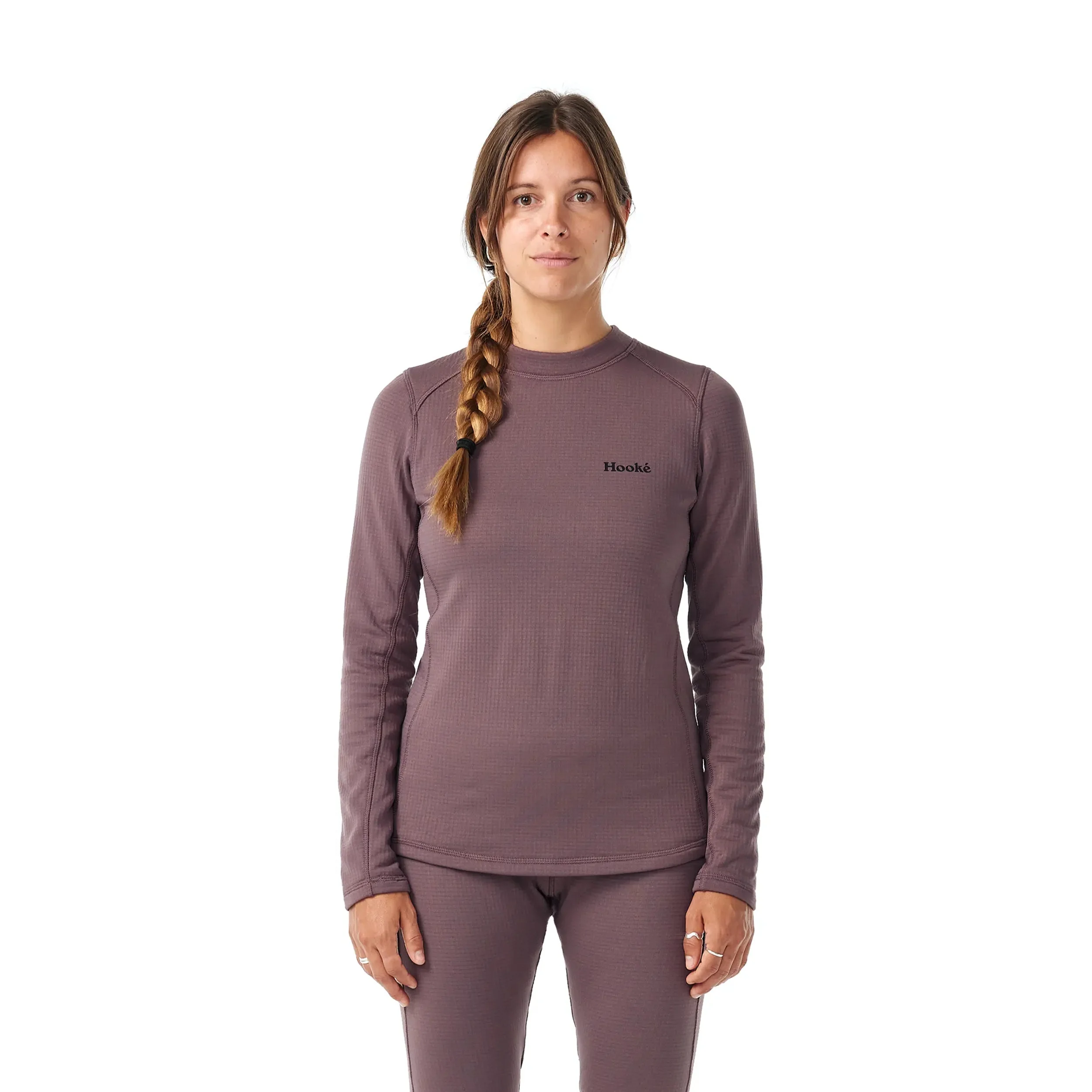 W's Grid Base Layer Crewneck - Image 7