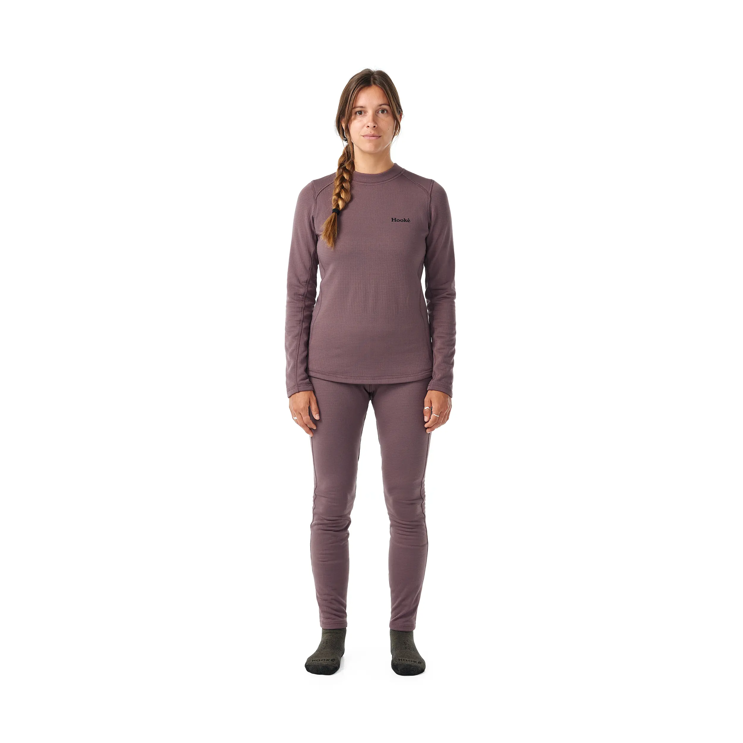 W's Grid Base Layer Crewneck - Image 8