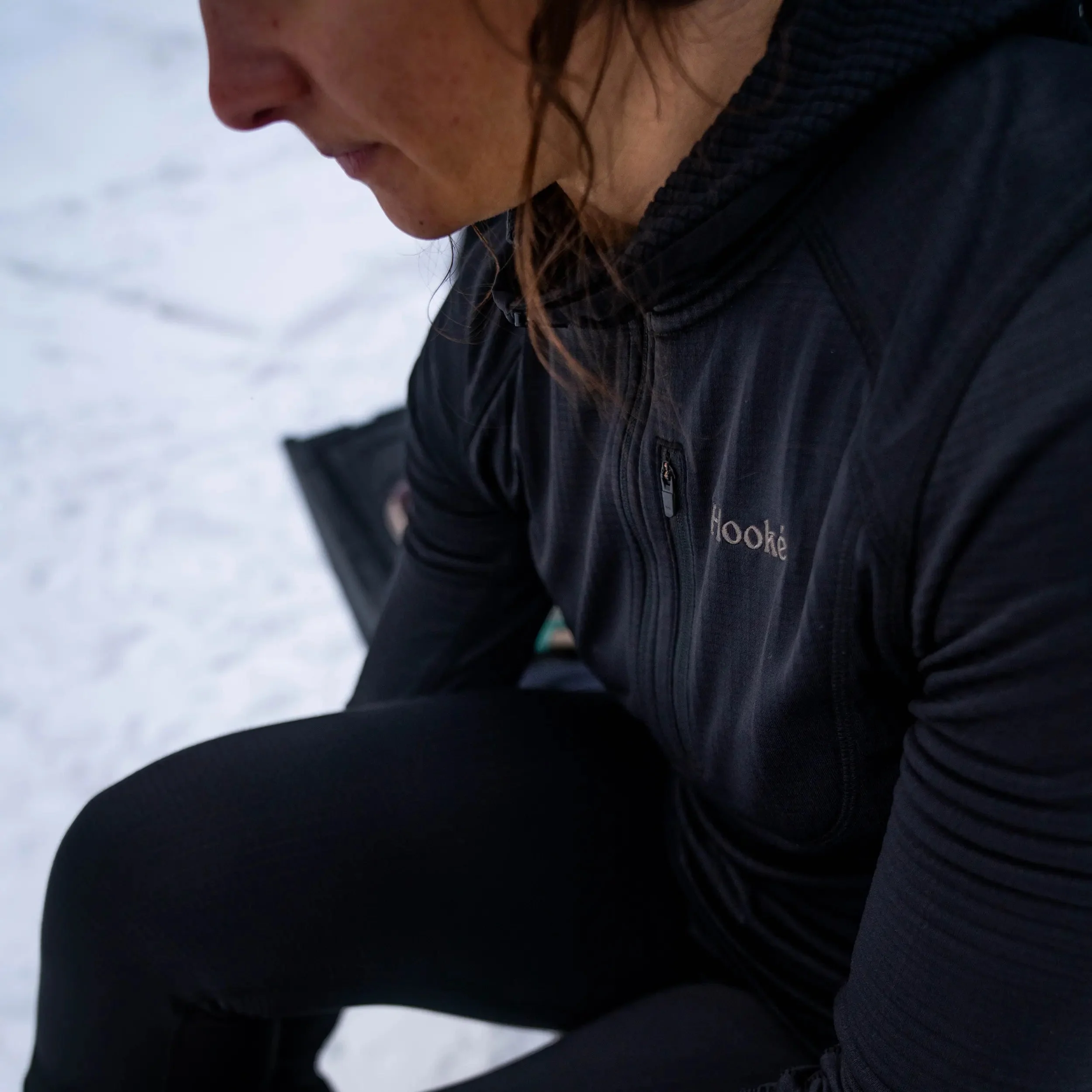 W's Grid Base Layer Hoodie - Image 8