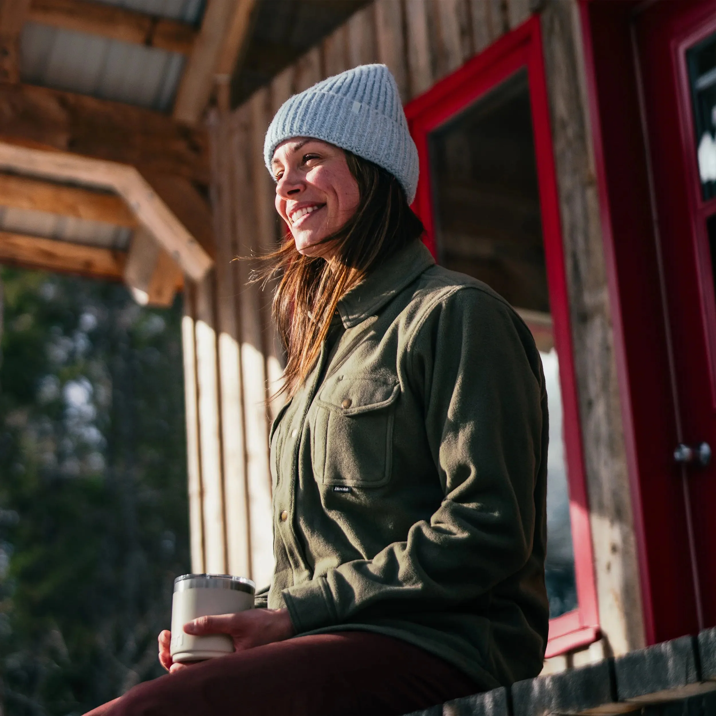 W's Polar Fleece Overshirt - Image 2