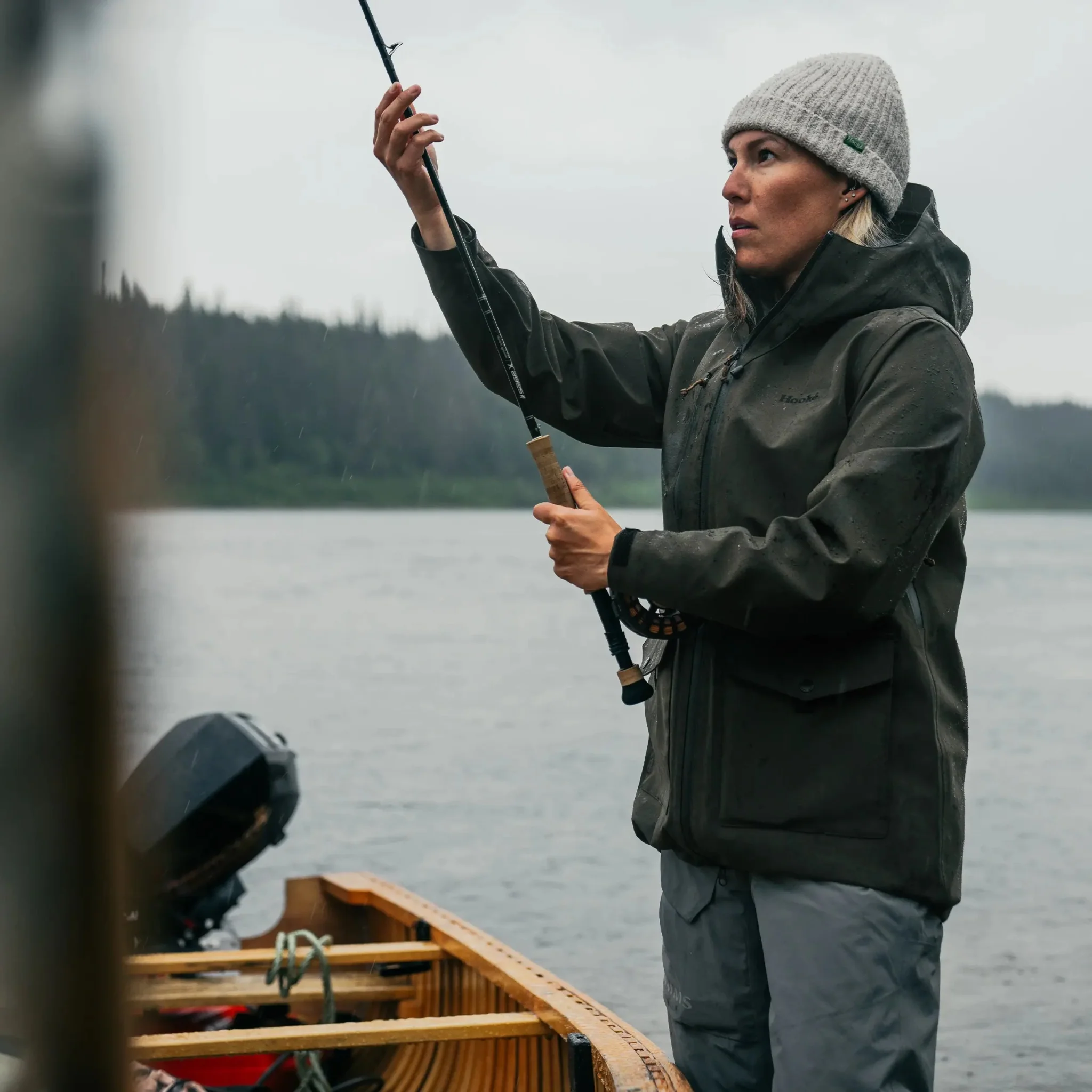 W's Cascapedia Hardshell Jacket - Image 4