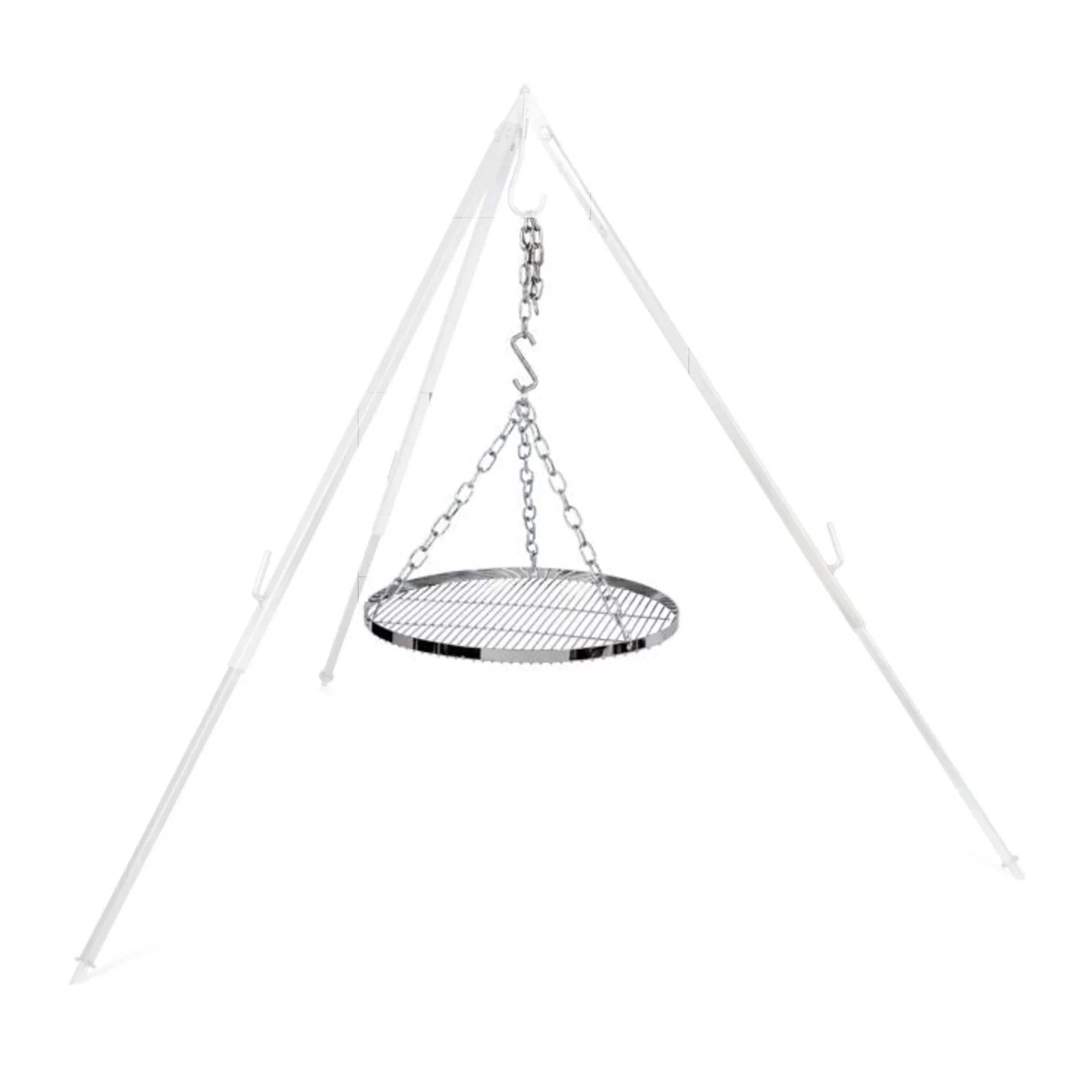 Mobil swivel grill for tripod