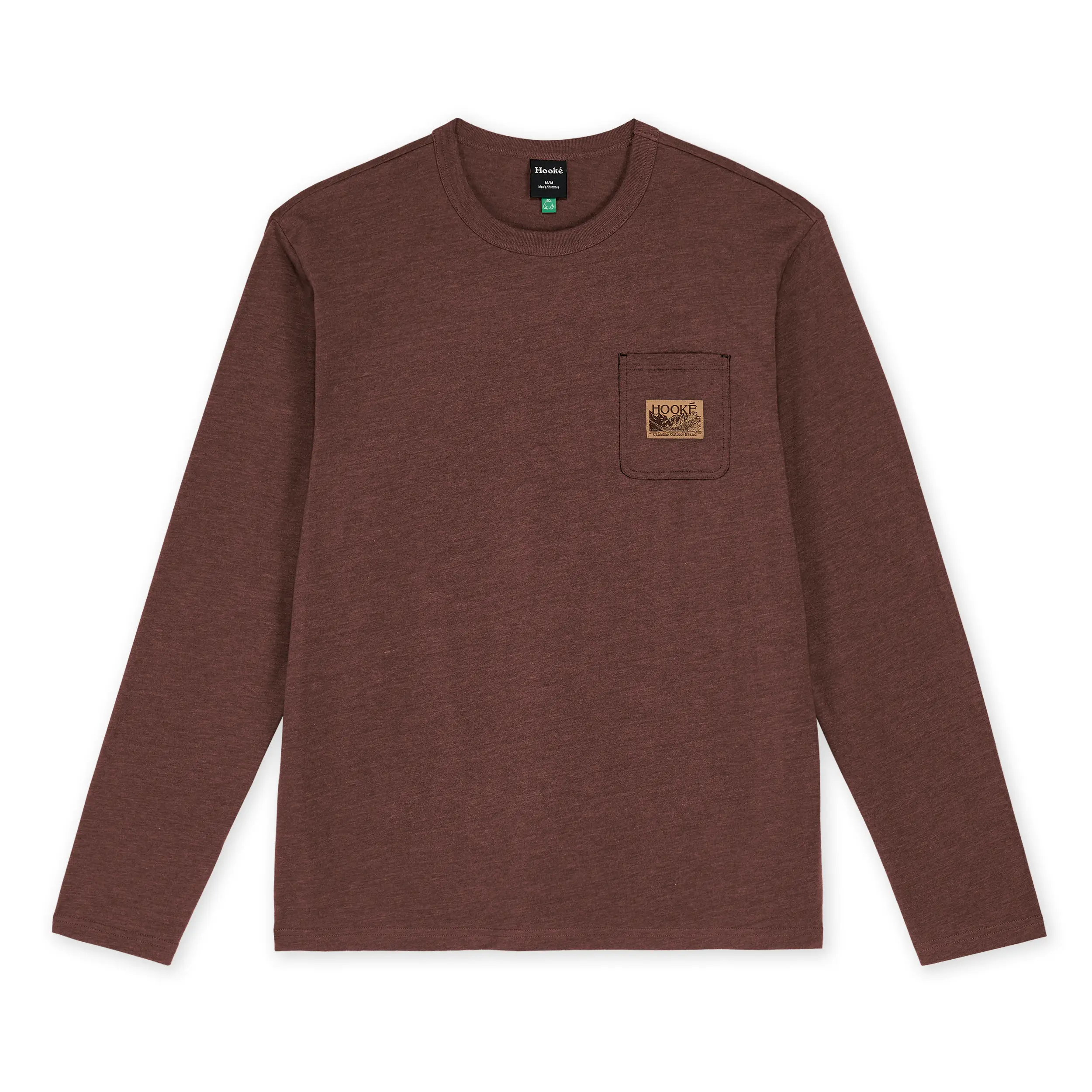M's Elk River Mountains Long Sleeve Pocket Tee