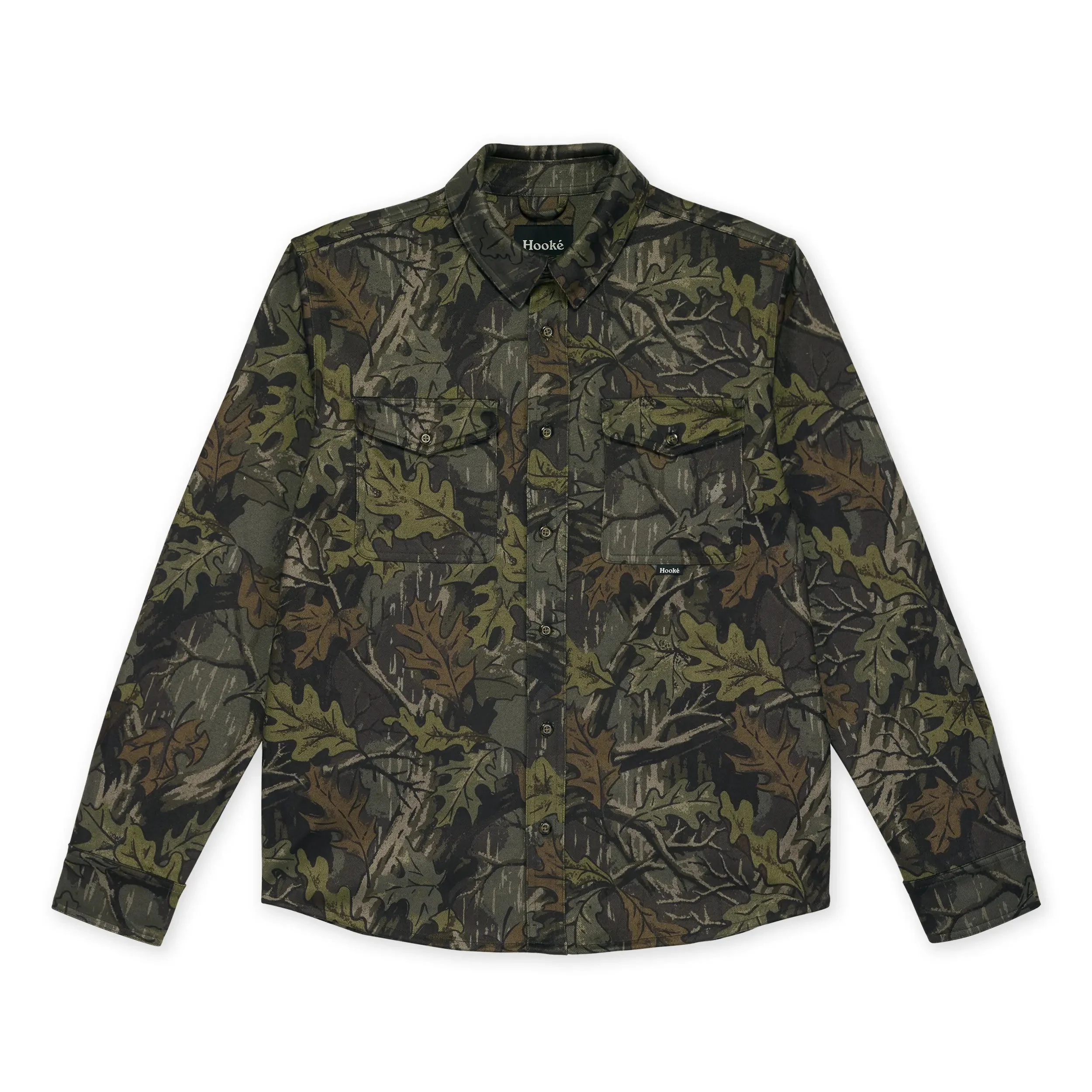 M's Forest Camo Flannel Shirt