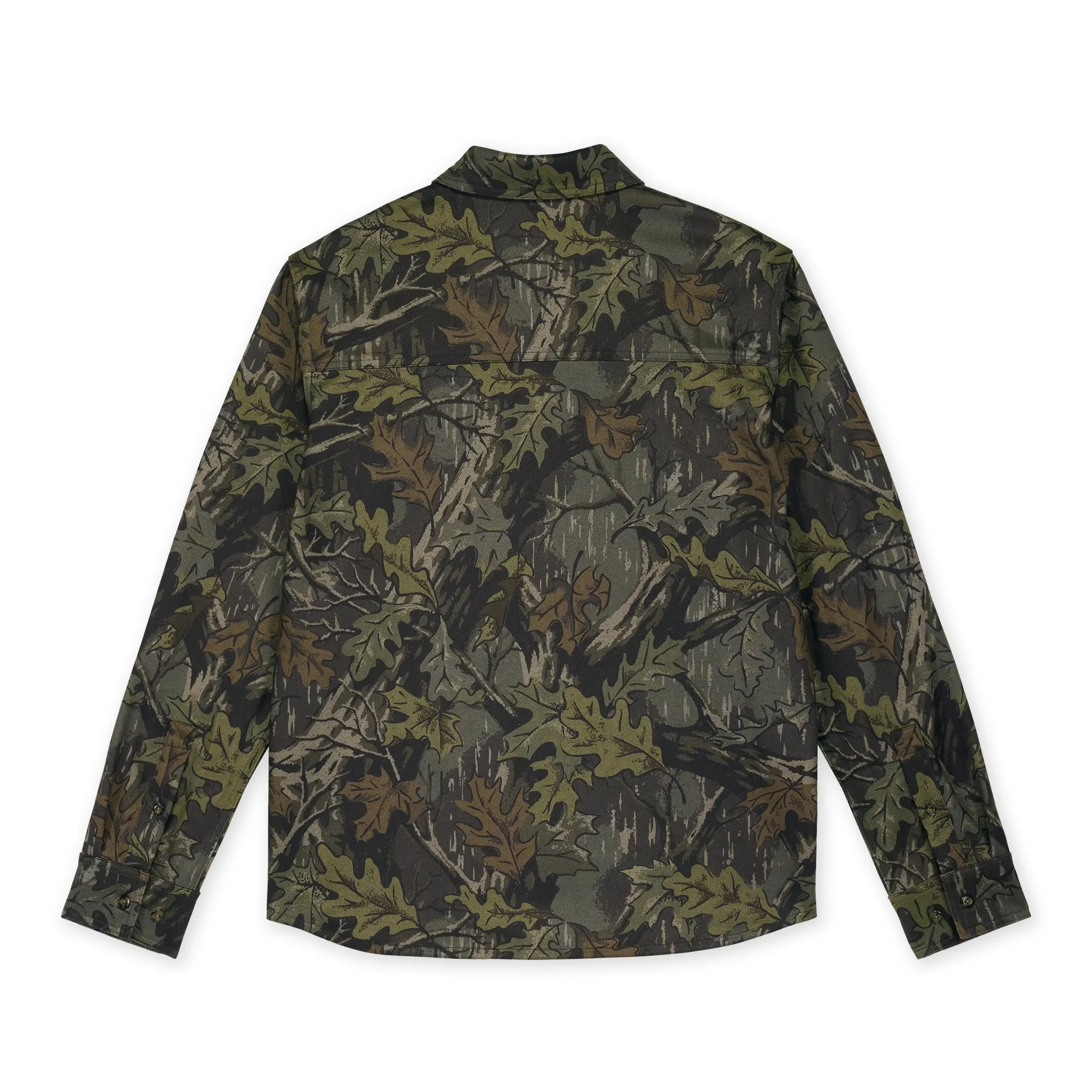 M's Forest Camo Flannel Shirt - Image 3