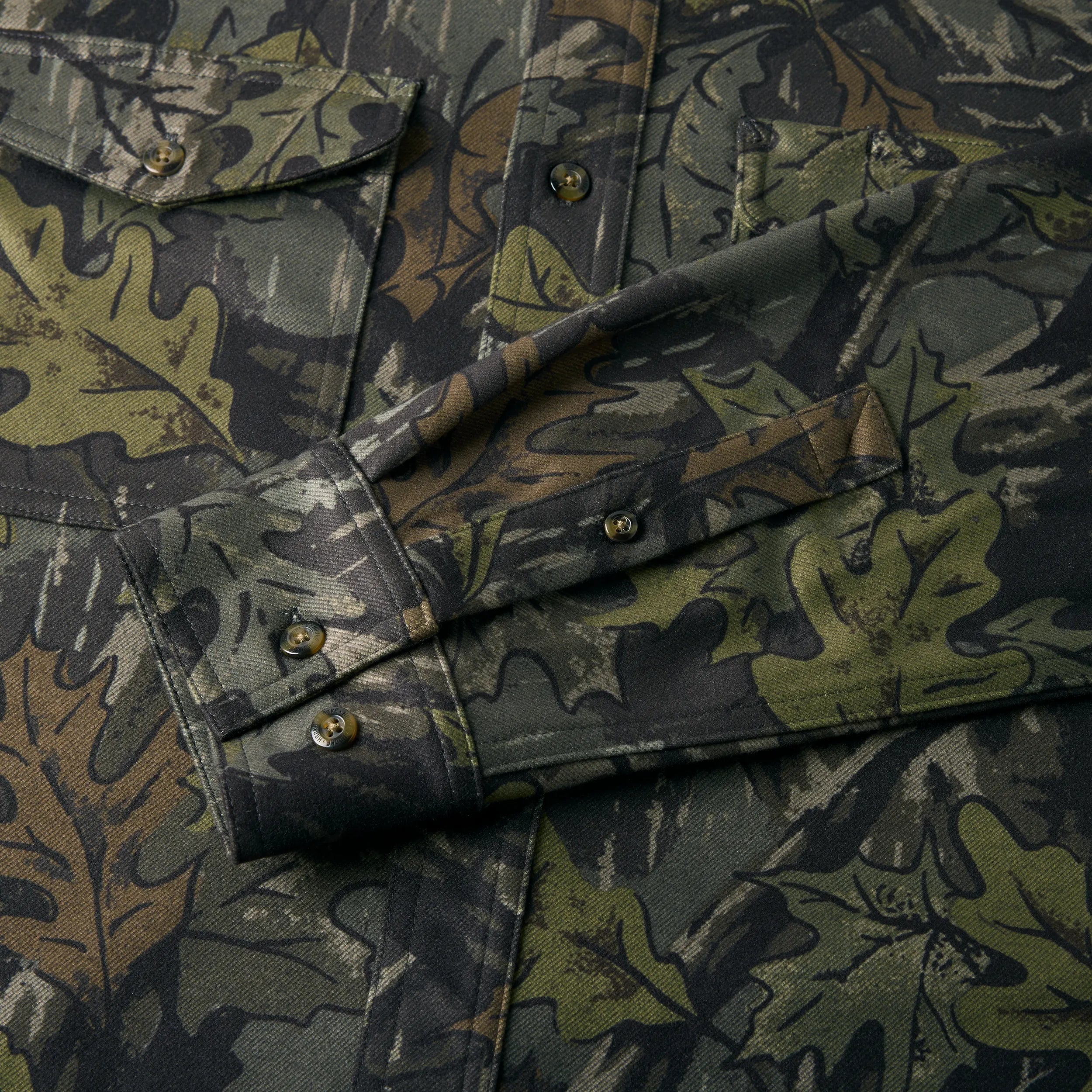 M's Forest Camo Flannel Shirt - Image 5