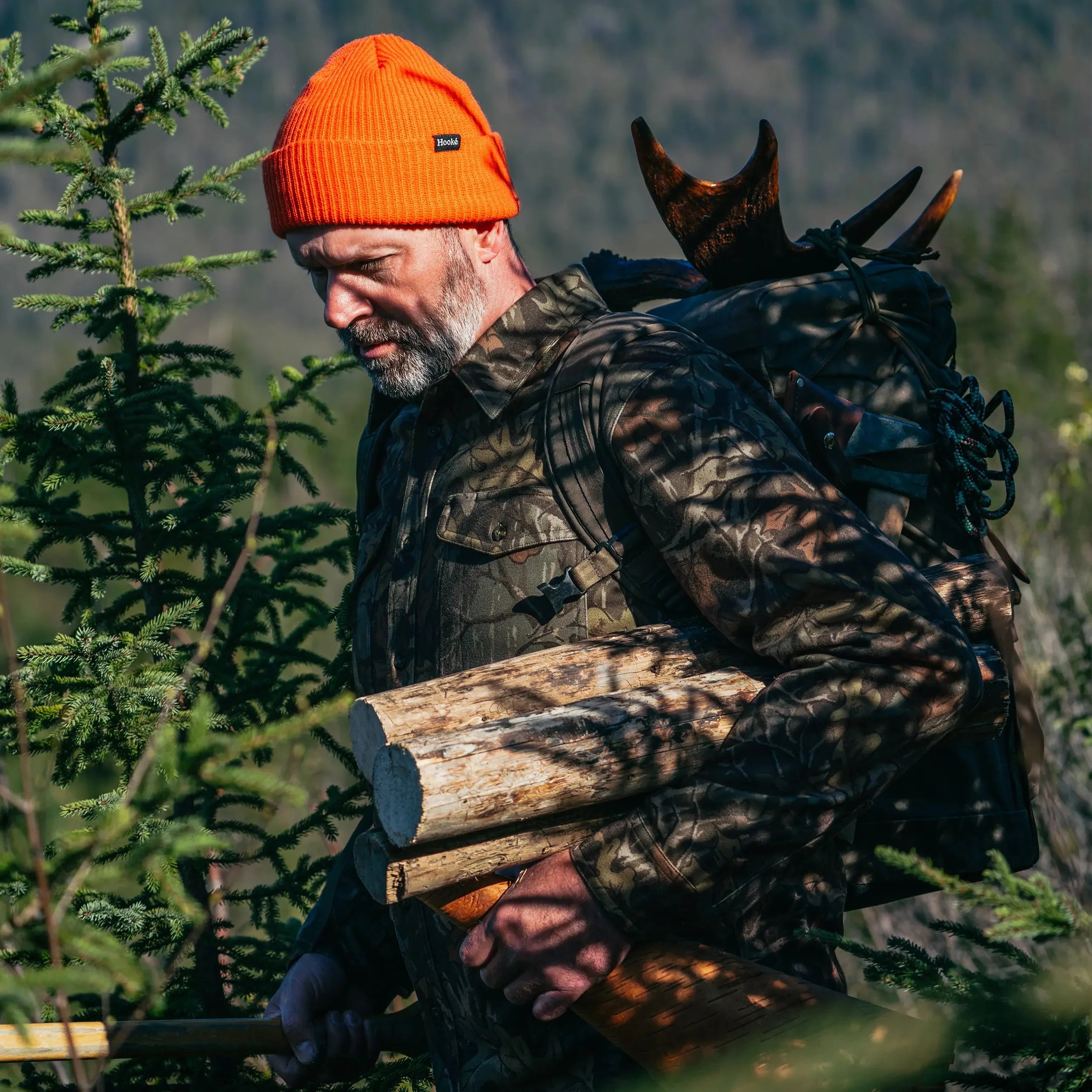 M's Forest Camo Flannel Shirt - Image 6