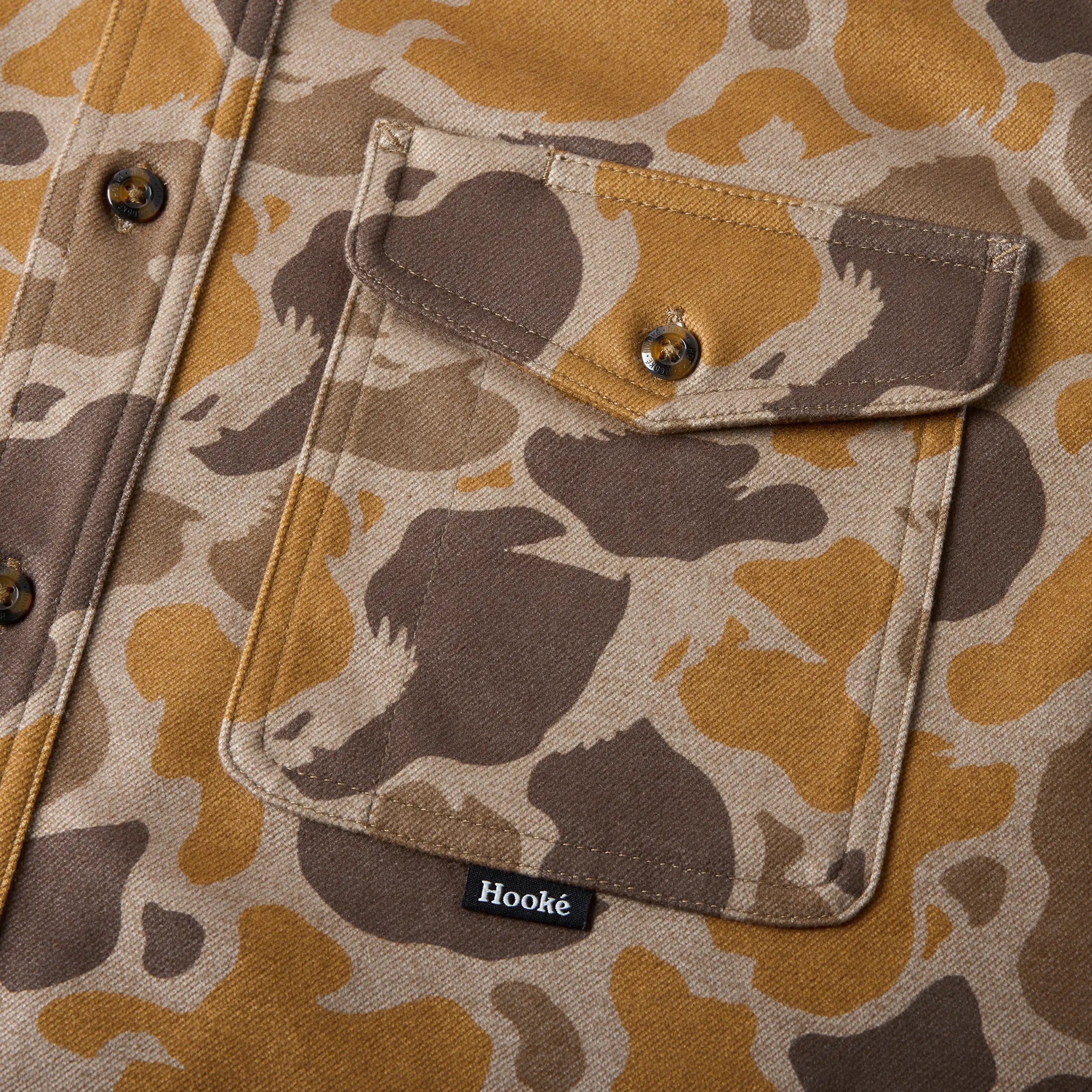 M's Duck Camo Flannel Shirt - Image 4