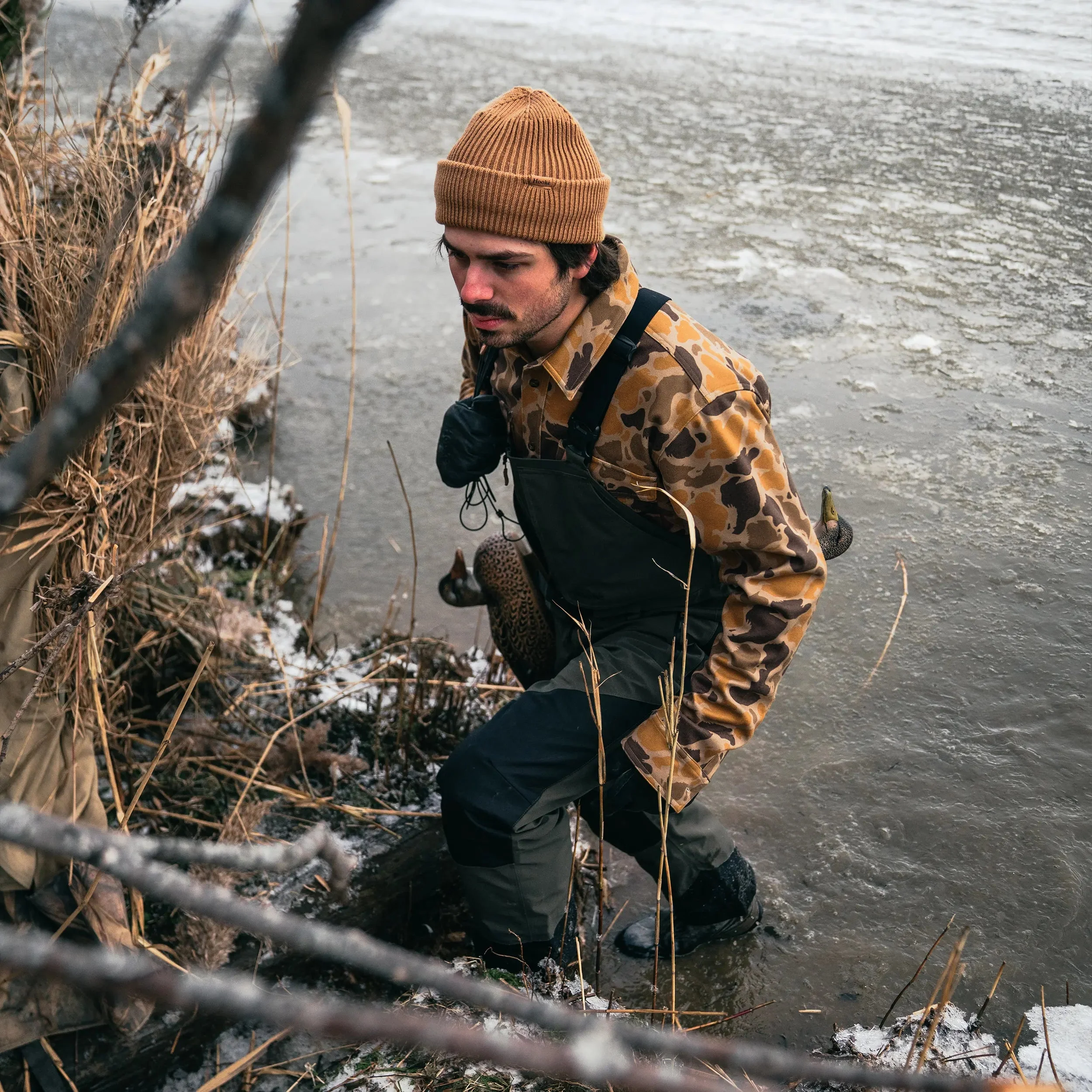 M's Duck Camo Flannel Shirt - Image 5