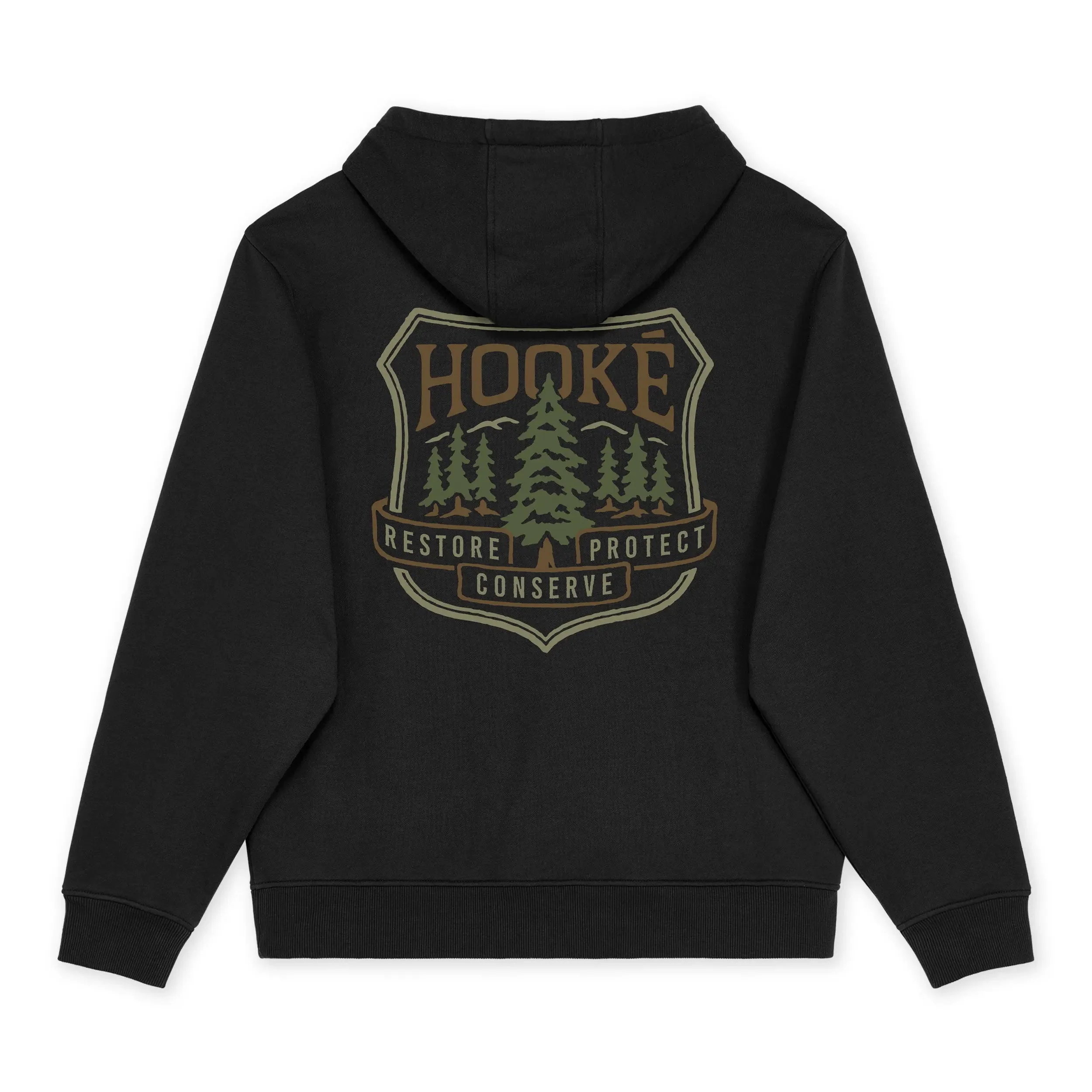 M's Pine Trees Hoodie - Image 2
