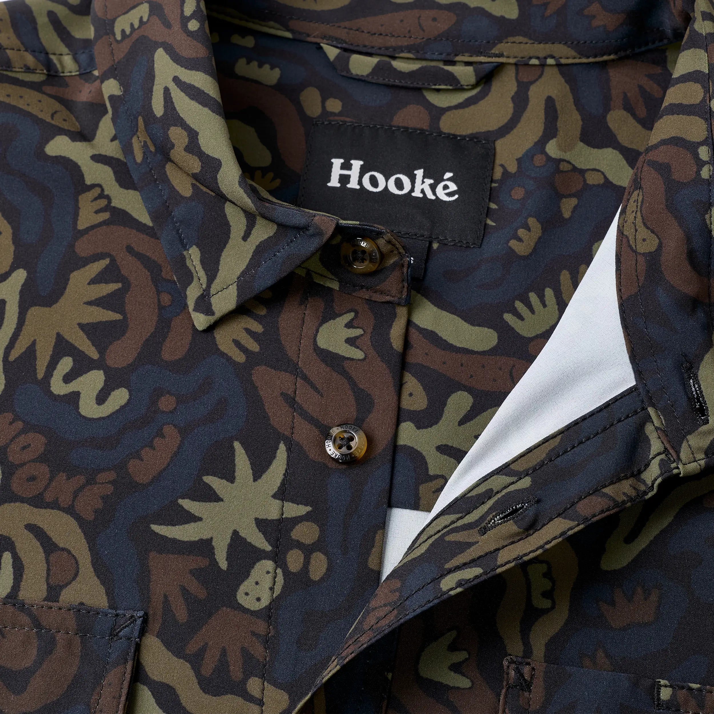 M's Seabed Short Sleeve Shirt - Image 4