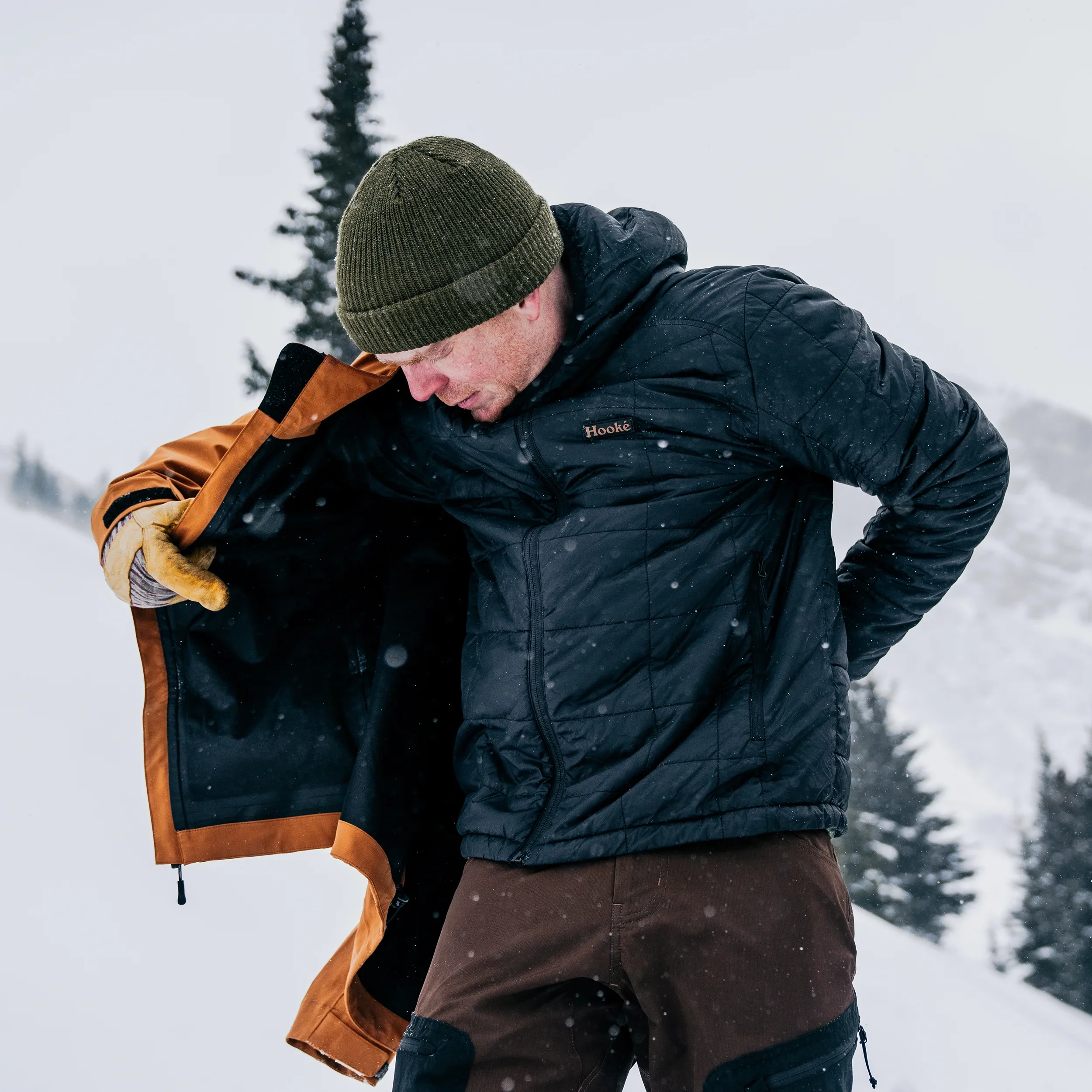 M's Seasonal Lightweight Insulated Hood Jacket - Image 9