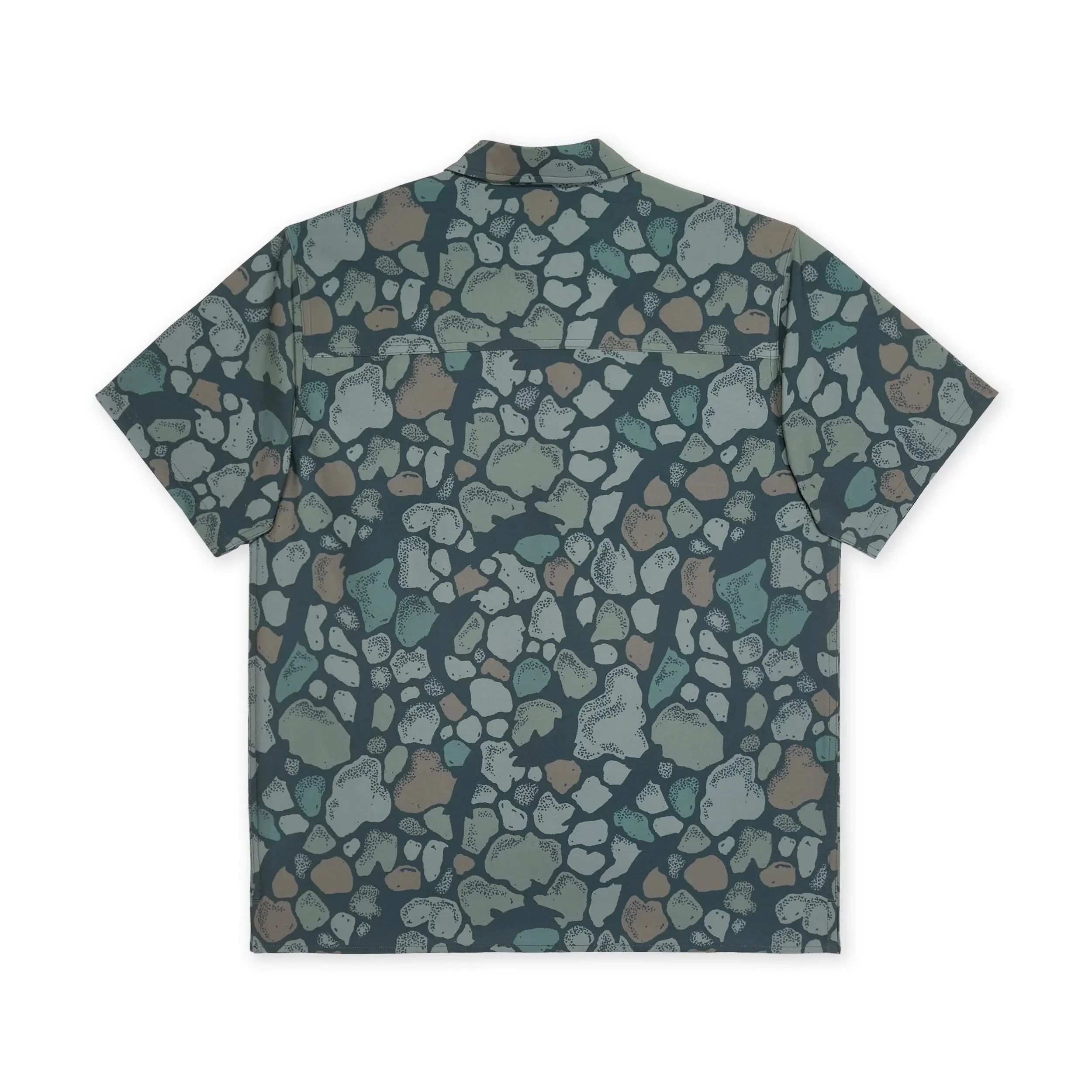 M's River Camo Short Sleeve Shirt - Image 3