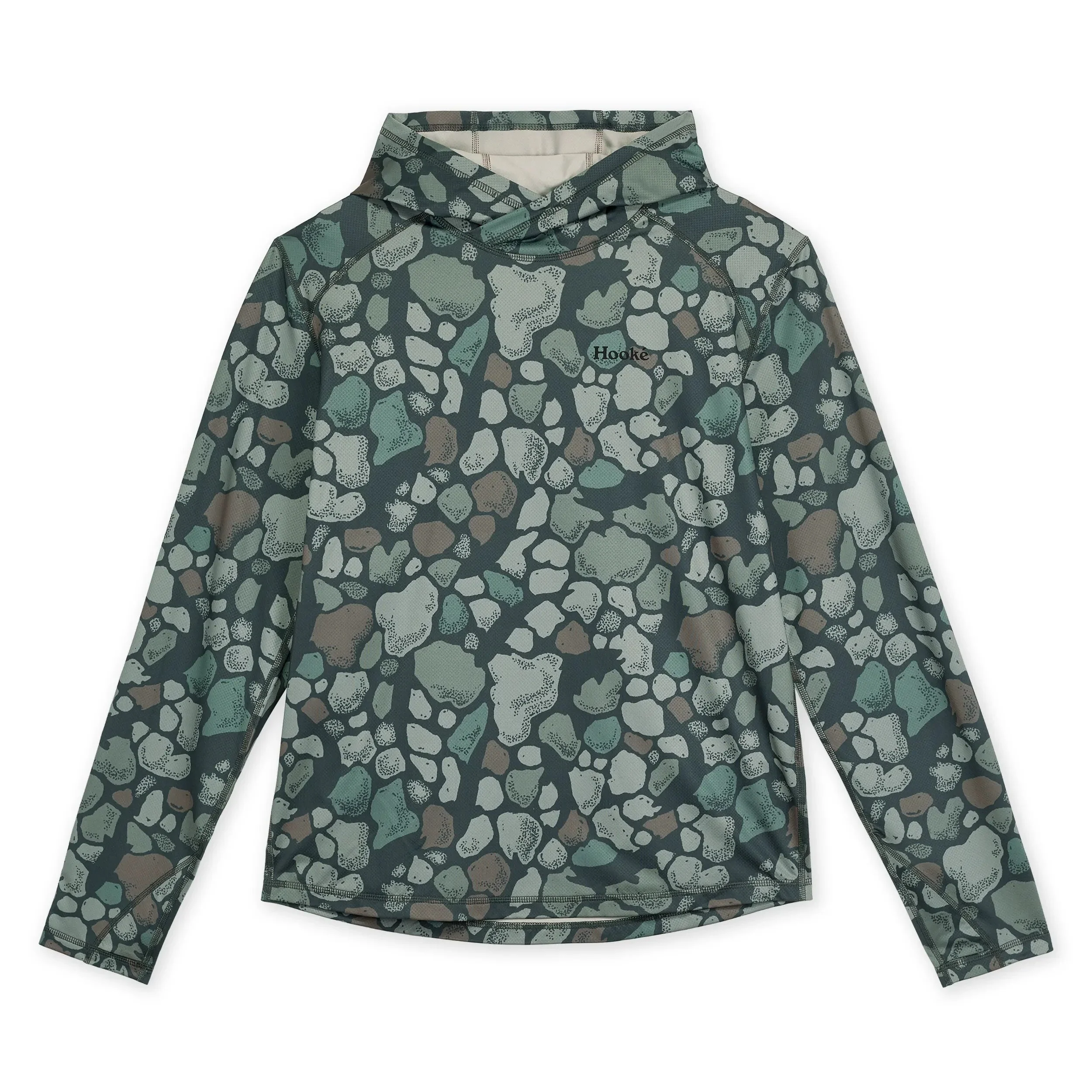 M's River Camo Sun Hoodie