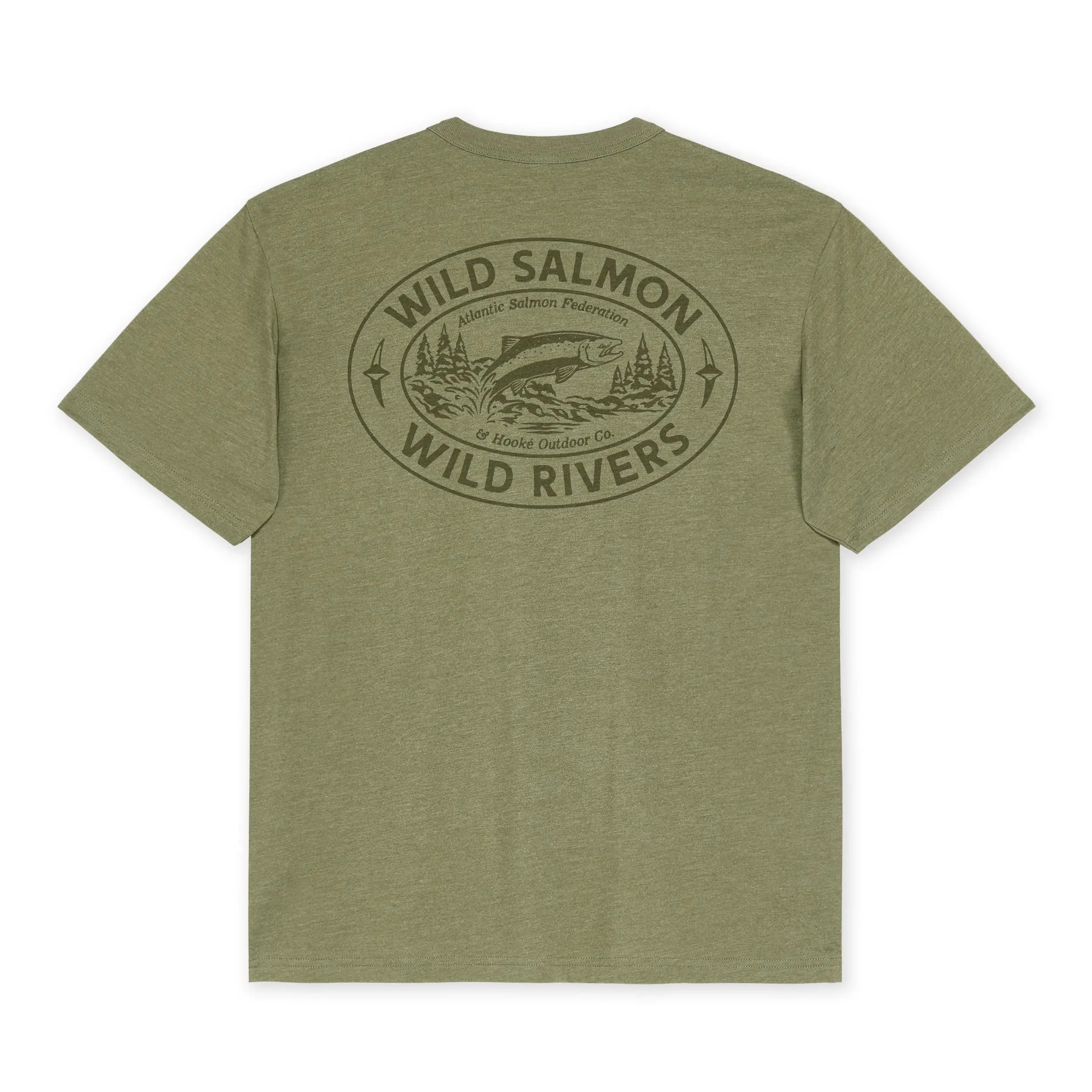 M's Wild Salmon Wild Rivers T-shirt - Image 2