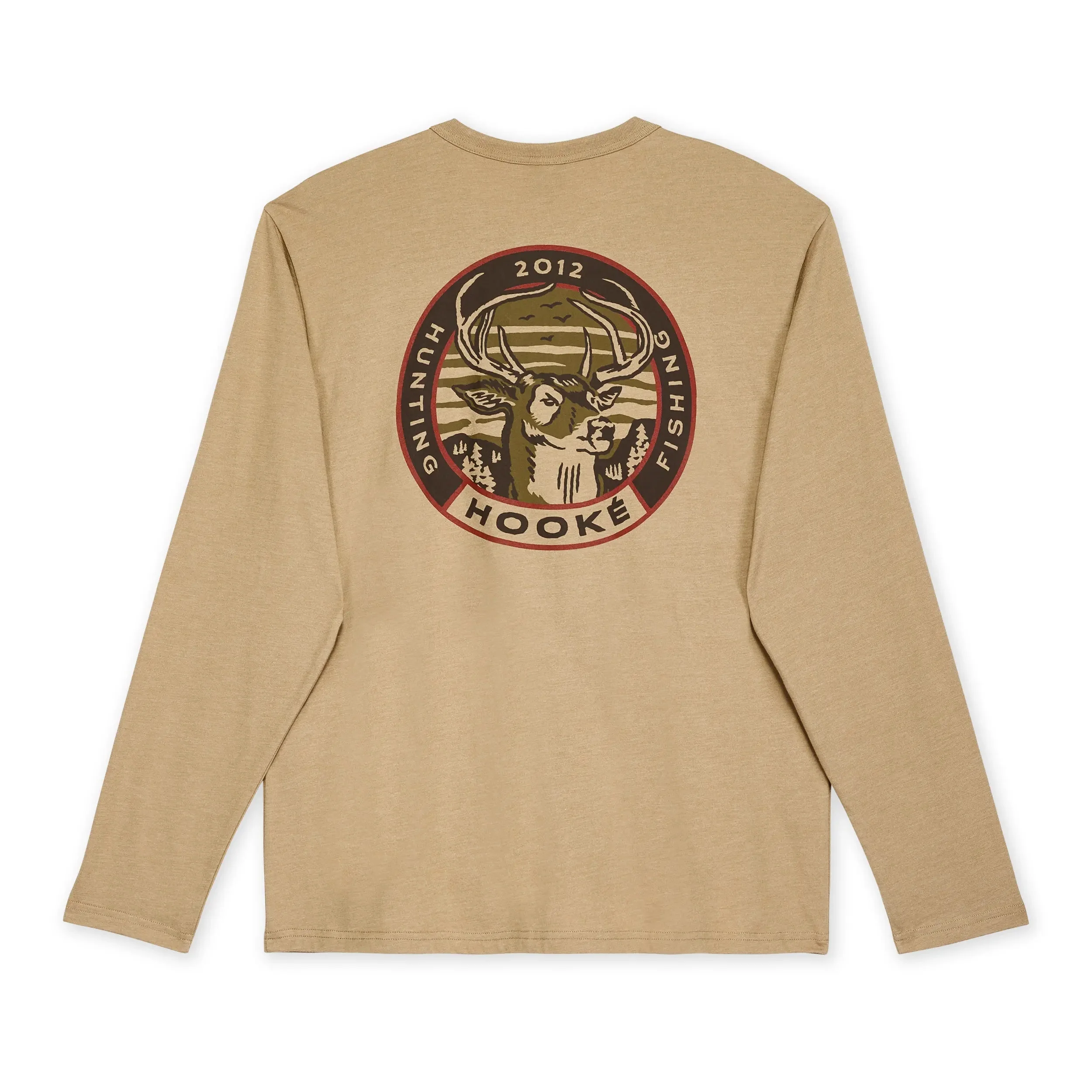 M's Staring Deer Long Sleeve Tee - Image 2