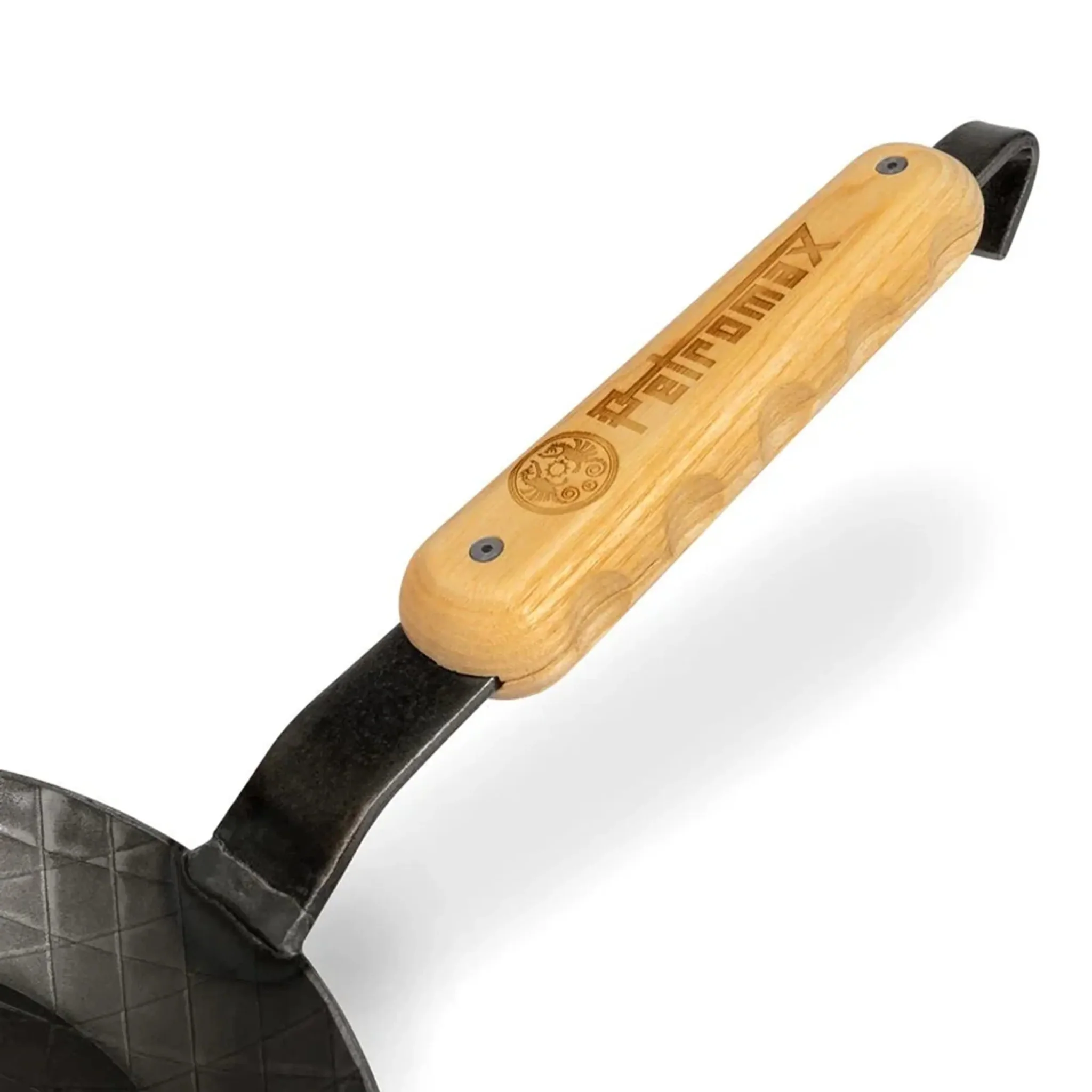 Wooden handle for wrought iron pans - Image 2