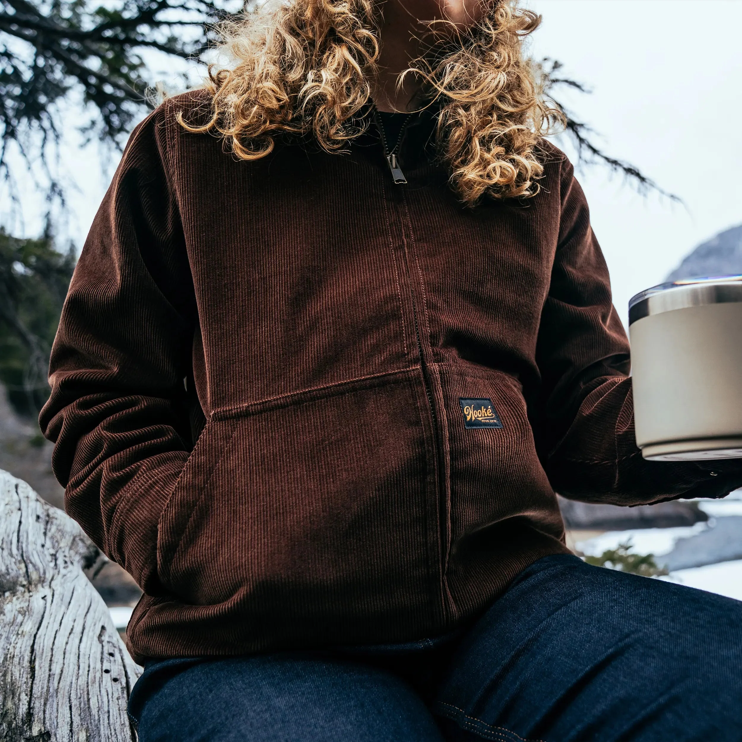 W's Corduroy Pile Work Jacket - Image 7