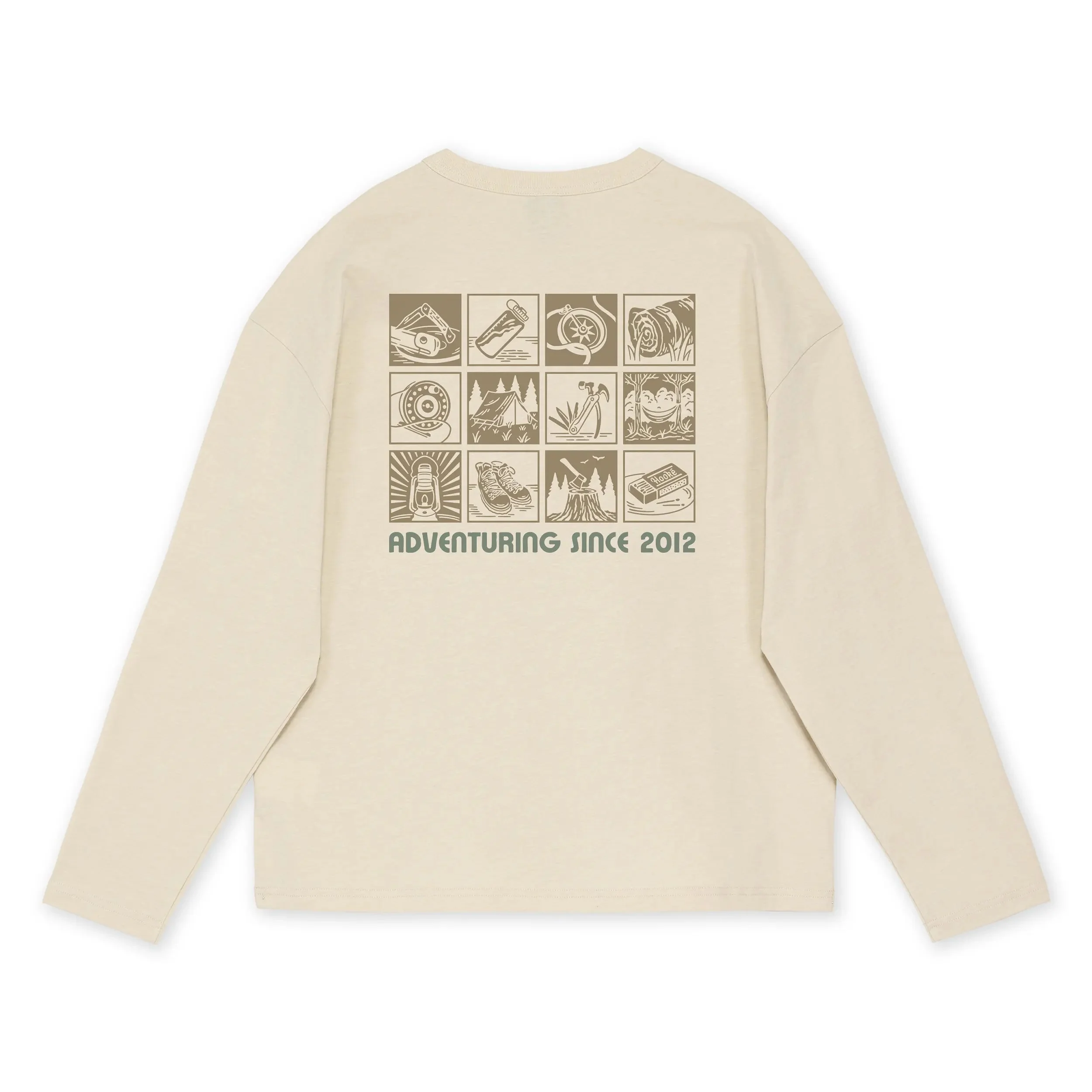 W's Outdoor Essentials Oversized Long Sleeve Tee - Image 2