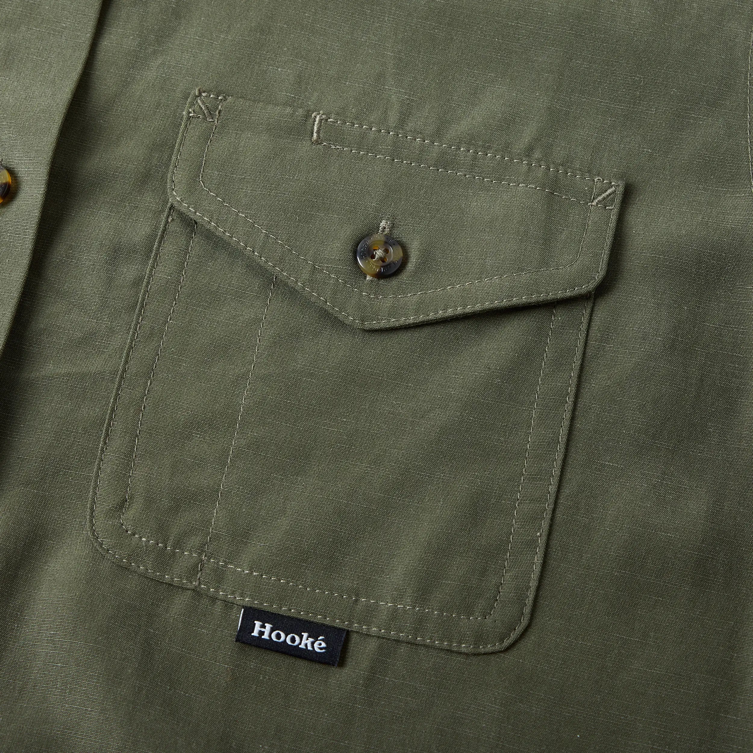 W's Tencel Linen Short Sleeve Shirt - Image 4
