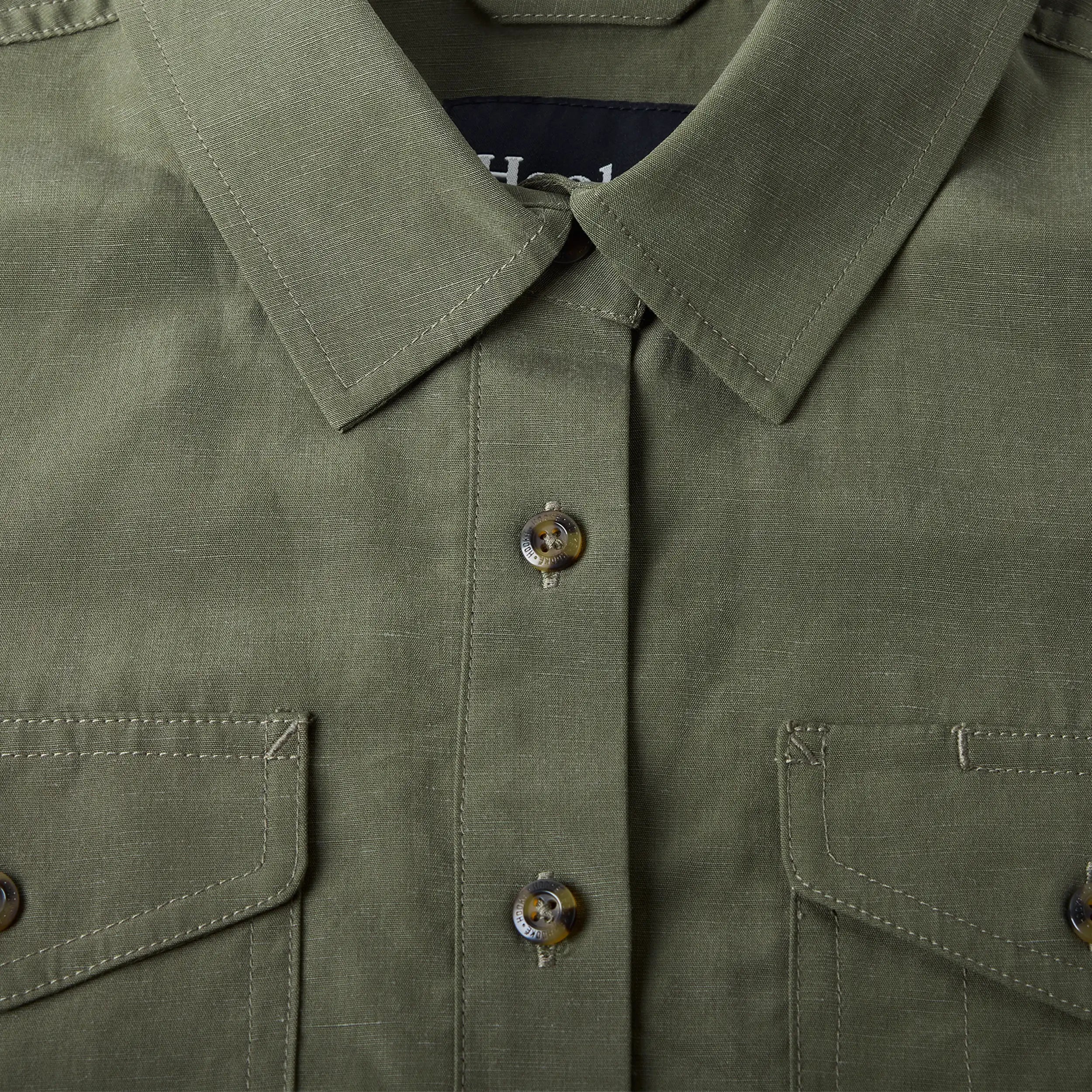 W's Tencel Linen Short Sleeve Shirt - Image 6